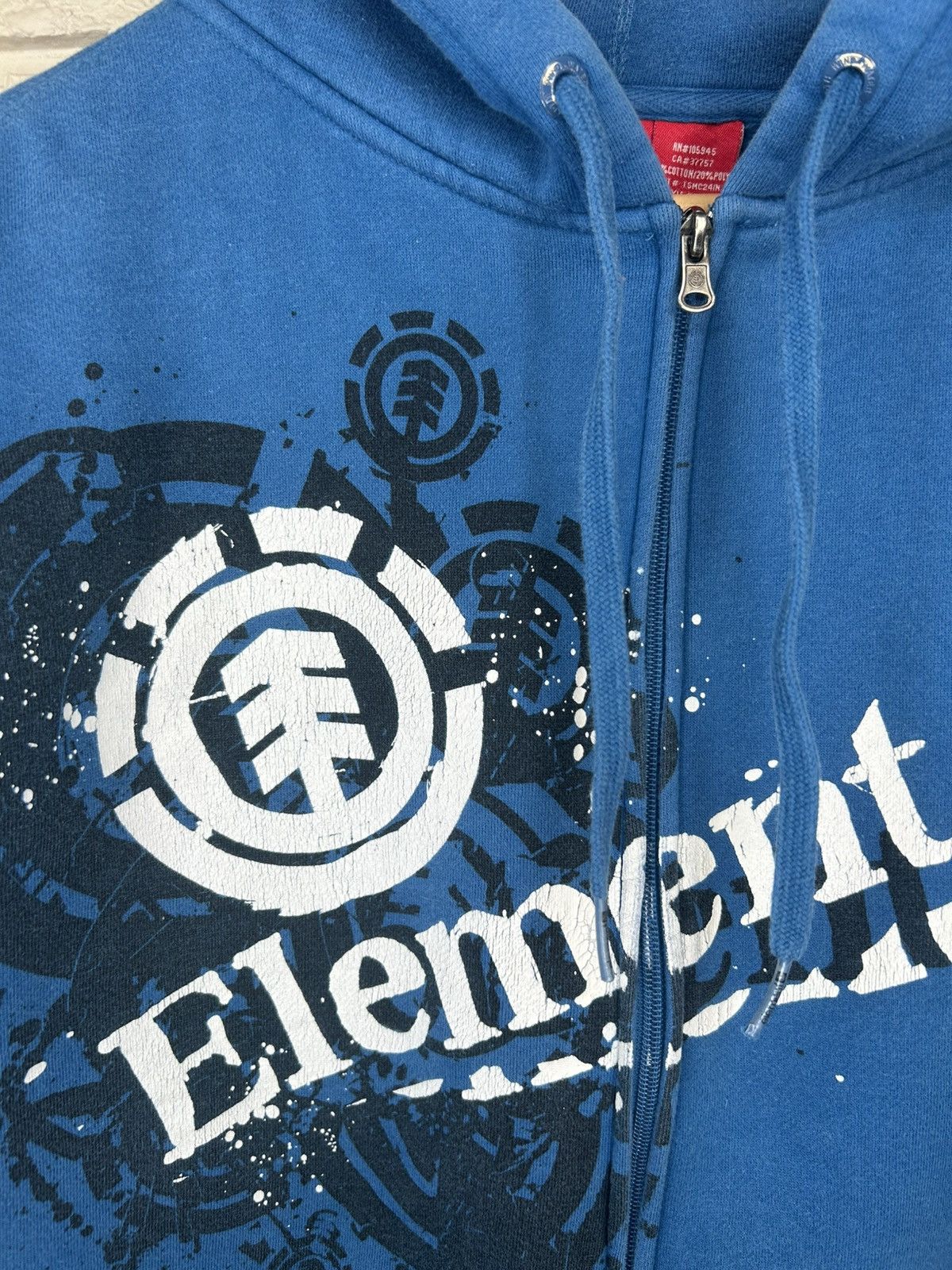 Element Vintage Element Zip Up Skater Hoodie Size US L / EU 52-54 / 3 - 6 Thumbnail