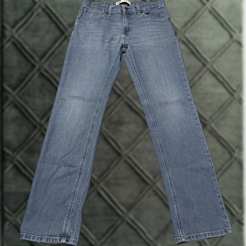 Levi's Levi's 511 Jeans Women Blue Denim Slim Zip Fly - 18 Slimming 5-Pocket Mid Rise Jeans Adult Women Size 40" / US 18 - 1 Thumbnail