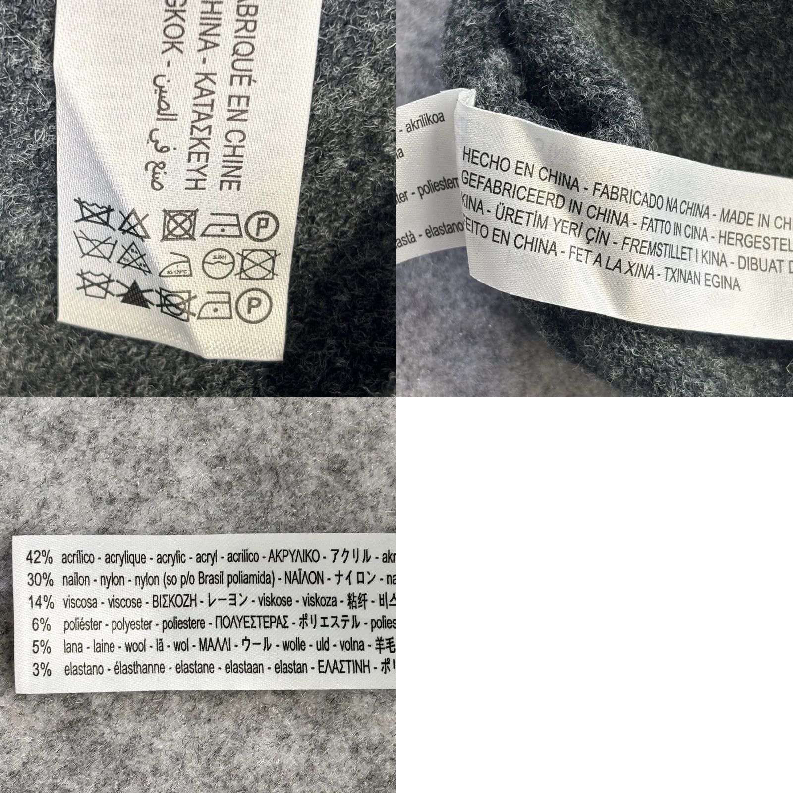 Zara Zara Knit Sweater Jumper Women M Grey Pullover Knit Christmas Casual Travel Party/Cocktail Knitwear Size M / US 6-8 / IT 42-44 - 8 Thumbnail