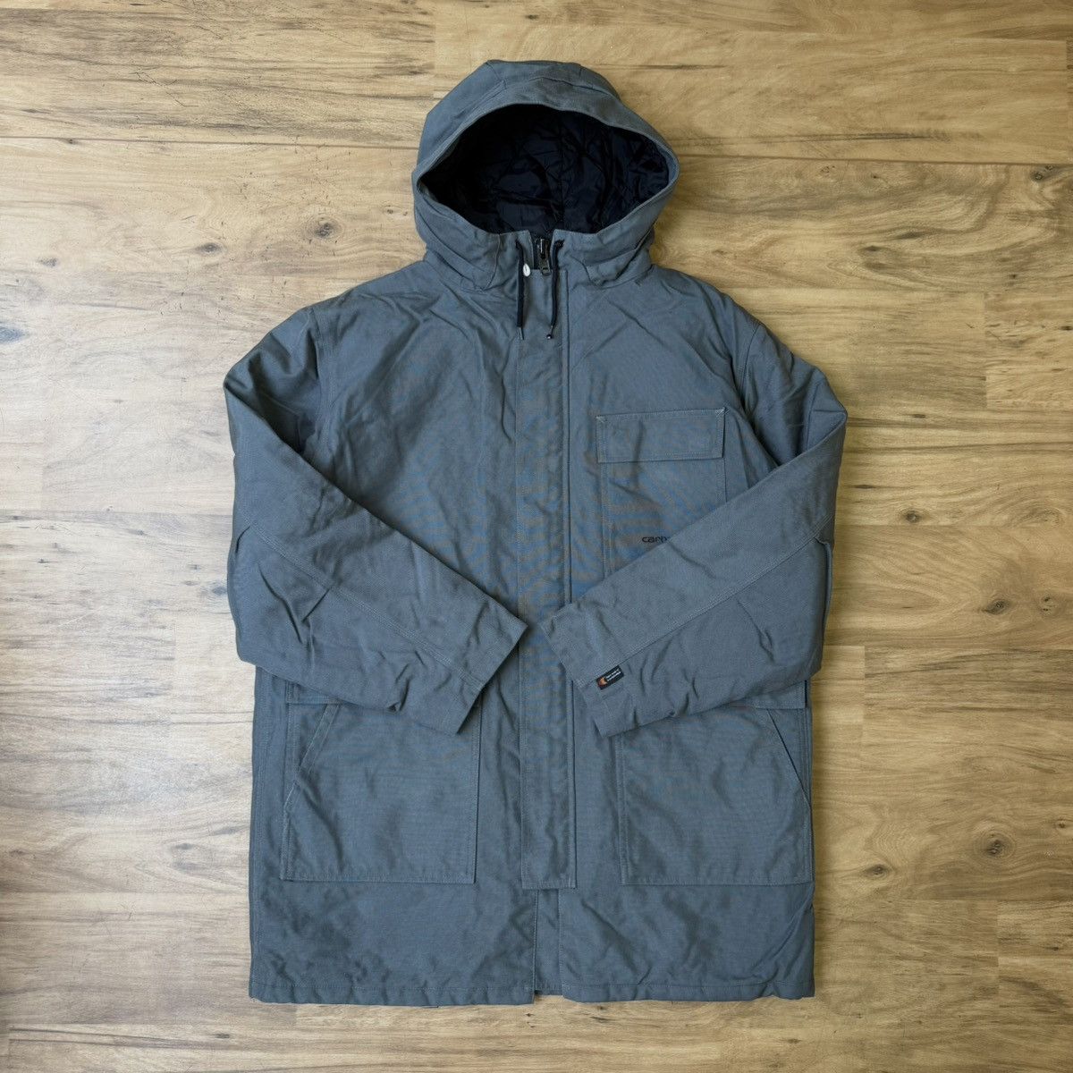 Carhartt Vintage Carhartt Hooded Insulated Cordura Jacket Parka Size US L / EU 52-54 / 3 - 6 Thumbnail