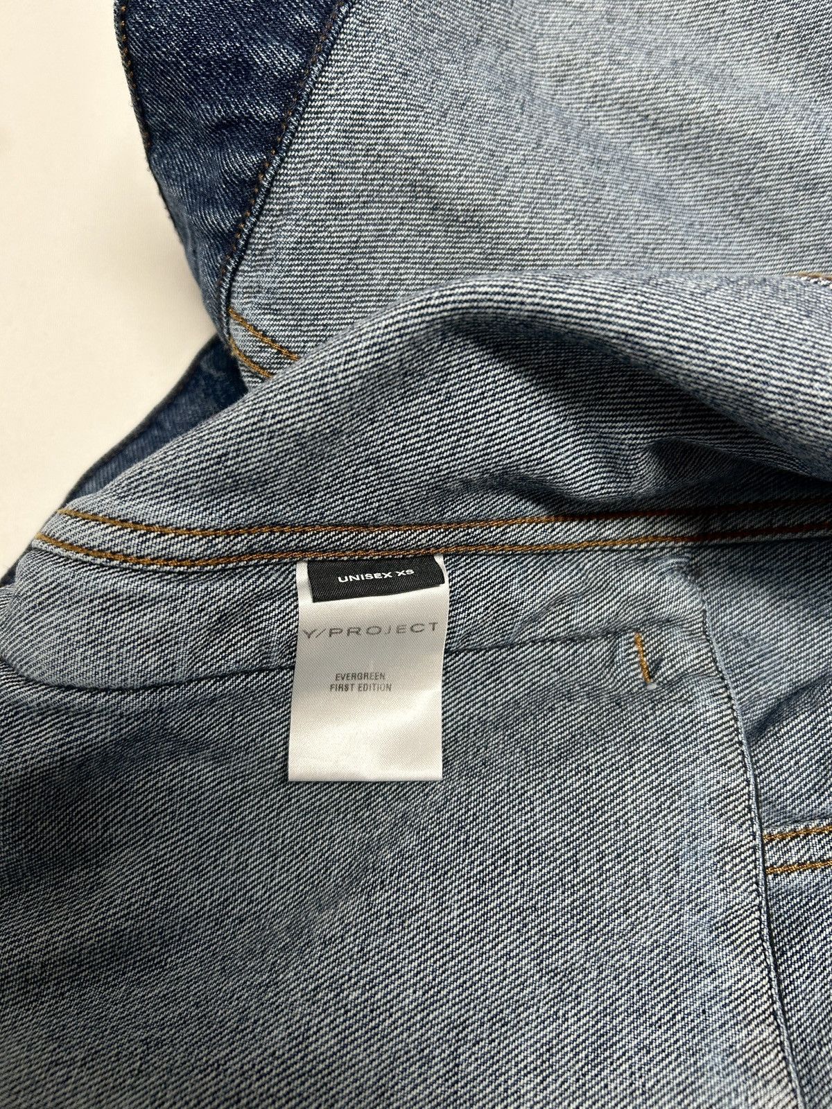 Y/Project SS2022 Peep Show Denim Jacket Size US XS / EU 42 / 0 - 11 Thumbnail
