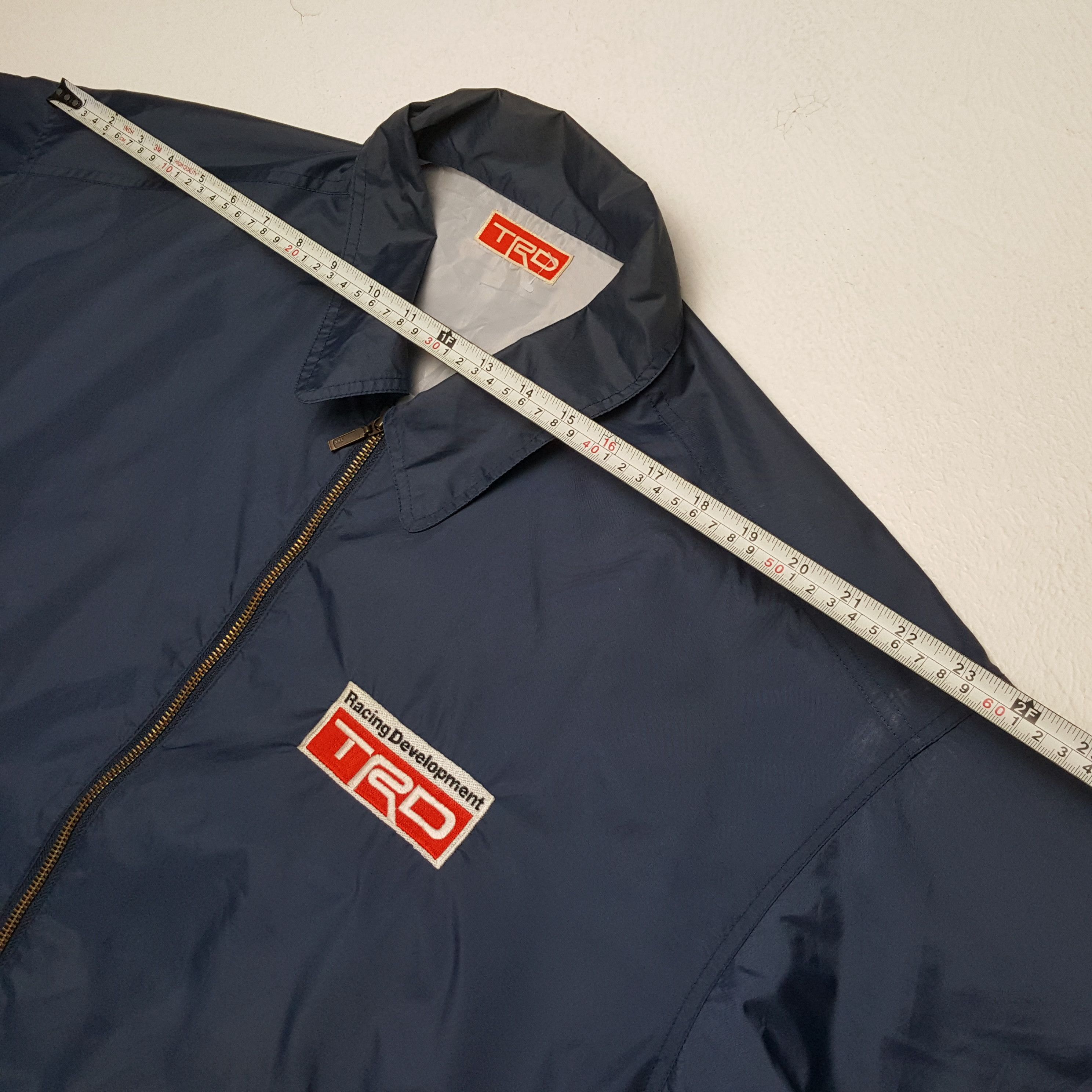 Japanese Brand × Vintage TRD TOYOTA MOTOR SPORTS Japanese Racing Development Jacket Size US XL / EU 56 / 4 - 4 Thumbnail