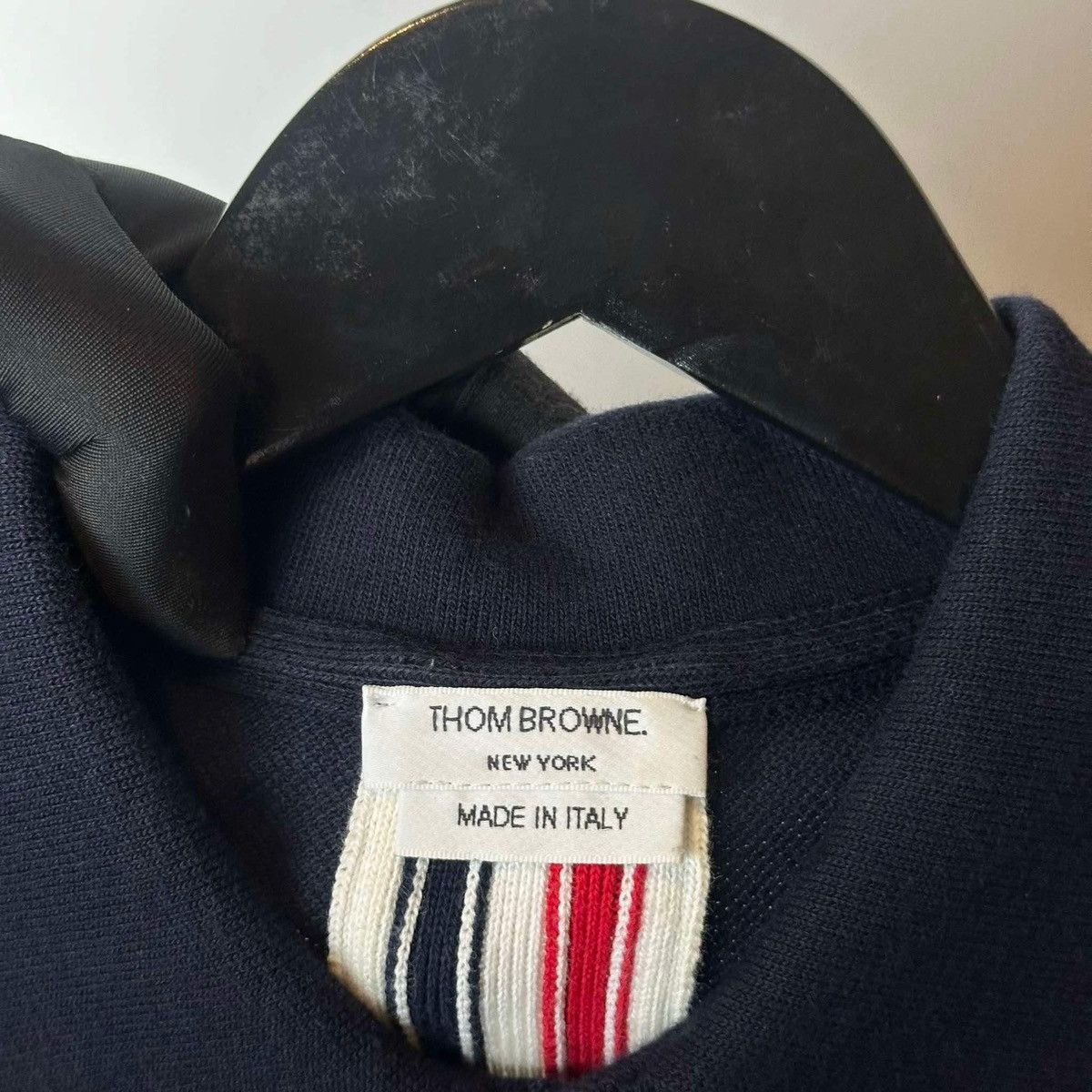 Thom Browne THOM BROWNE BACK STRIPED POLO SHIRT Size US S / EU 44-46 / 1 - 3 Thumbnail