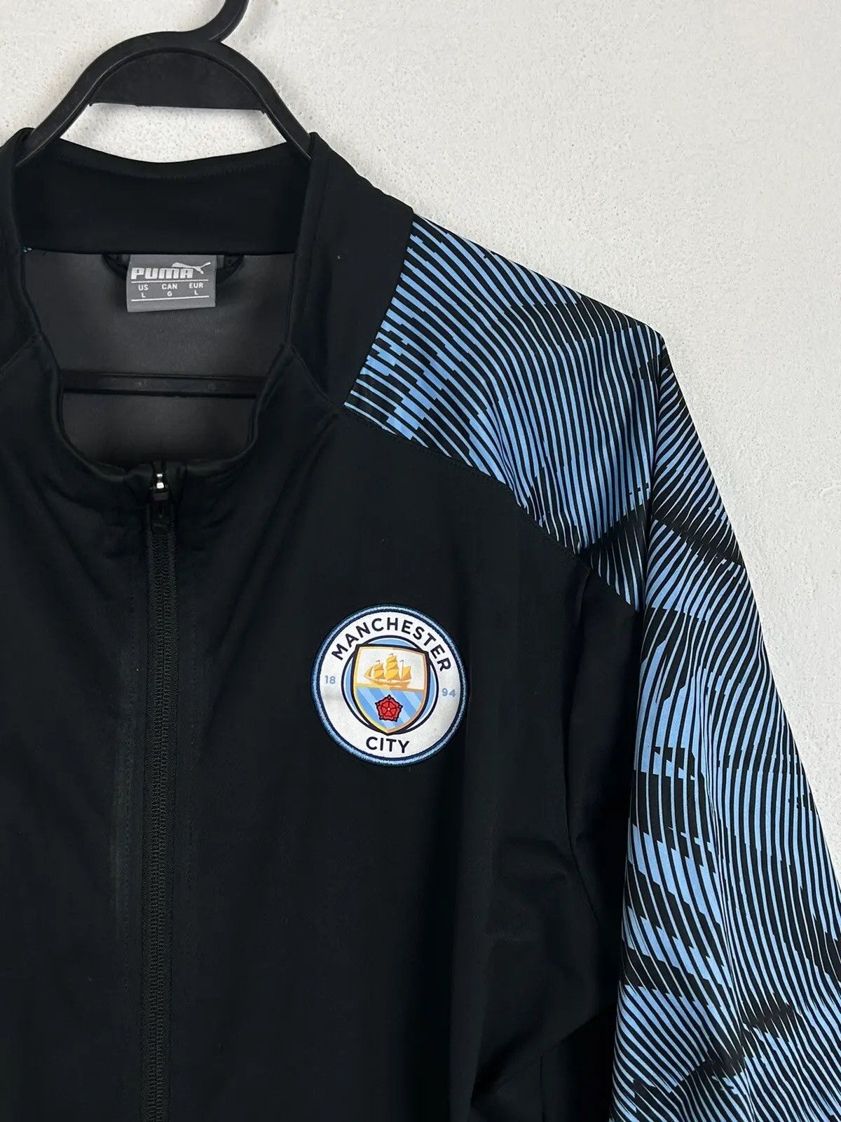 Puma Puma x Manchester City FC Lightweight Sportswear Jacket Size US L / EU 52-54 / 3 - 2 Thumbnail