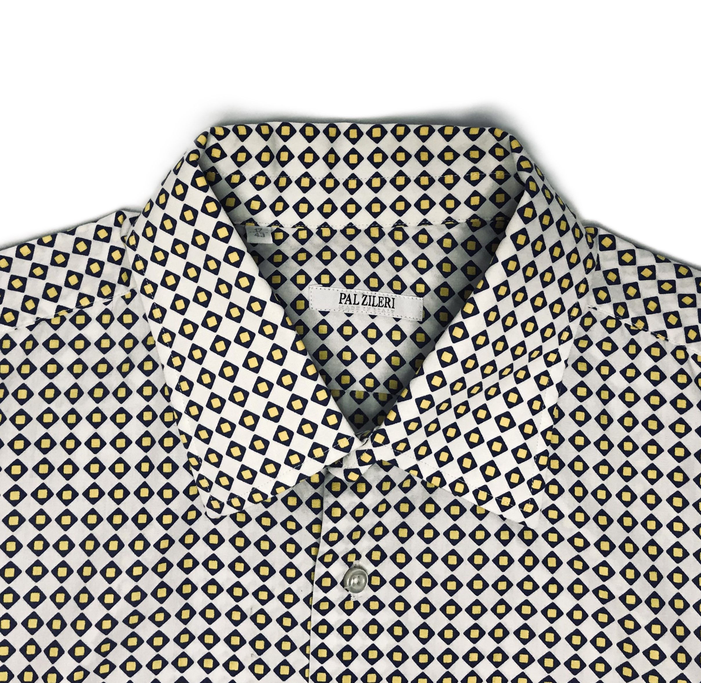 Pal Zileri Pal Zileri Dress Shirt Mens 43/17 Long Sleeve Size US M / EU 48-50 / 2 - 6 Thumbnail