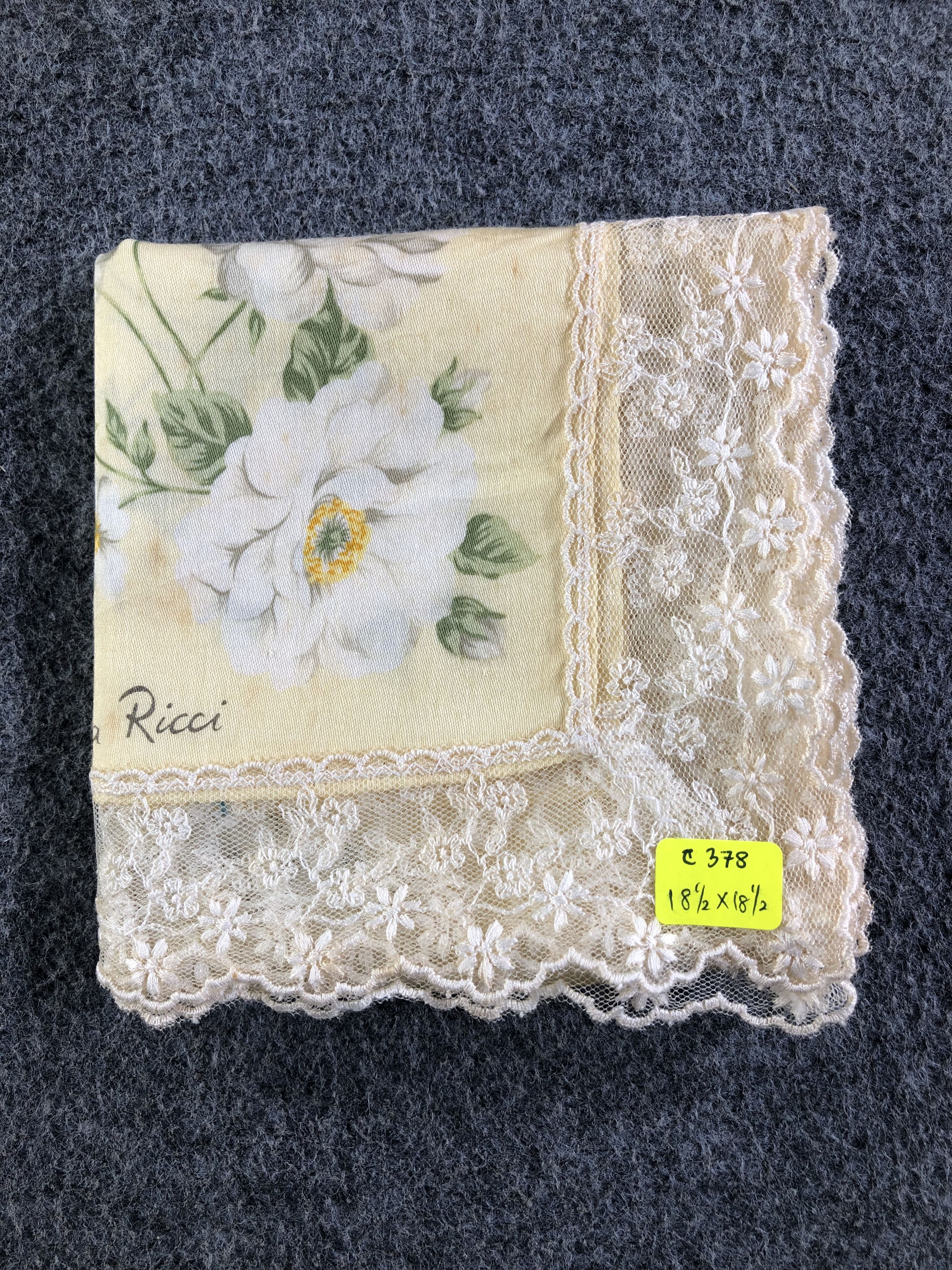 Nina Ricci Nina Ricci Handkerchief / Bandana / Neckerchief C378 Size ONE SIZE - 6 Thumbnail