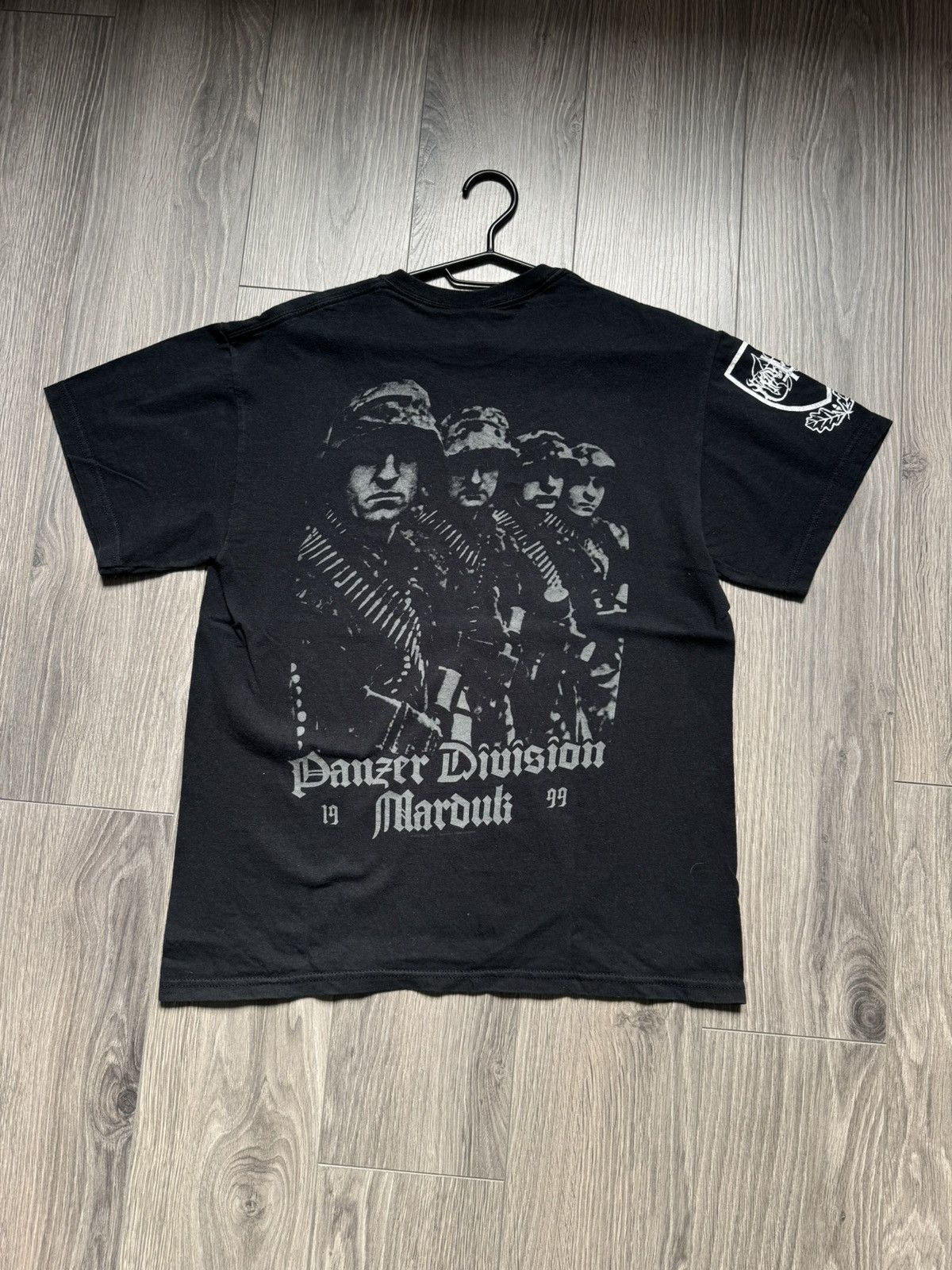 Vintage Vintage Danzer Division Marduk 2008 Merch T-shirt Size US M / EU 48-50 / 2 - 2 Thumbnail
