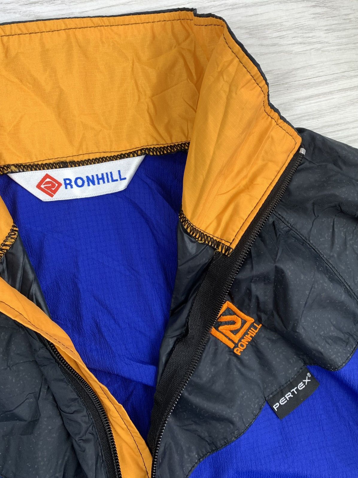 Vintage Ronhill Vintage 90s Pertex Mens Windbreaker Jacket Size L Size US L / EU 52-54 / 3 - 6 Thumbnail
