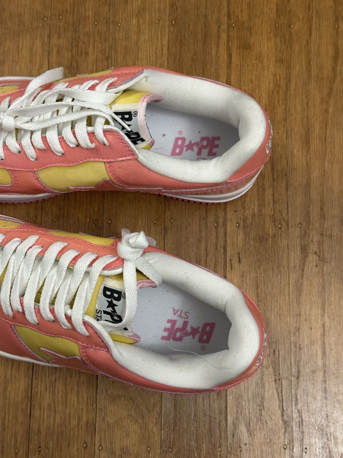 Bape BAPE STA FS-001 GLITTER PINK Size US 9.5 / EU 42-43 - 7 Thumbnail