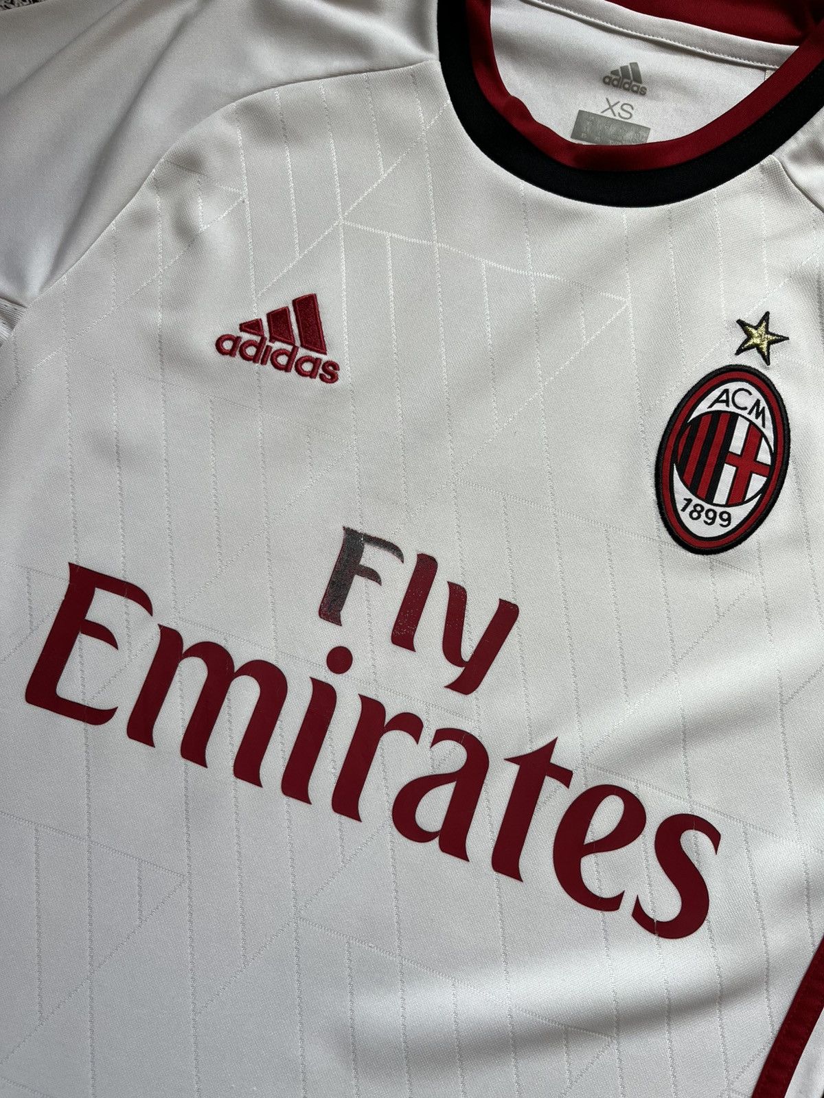 Adidas Adidas AC Milan Away Jersey 2017 ClimaCool Size US XS / EU 42 / 0 - 4 Thumbnail