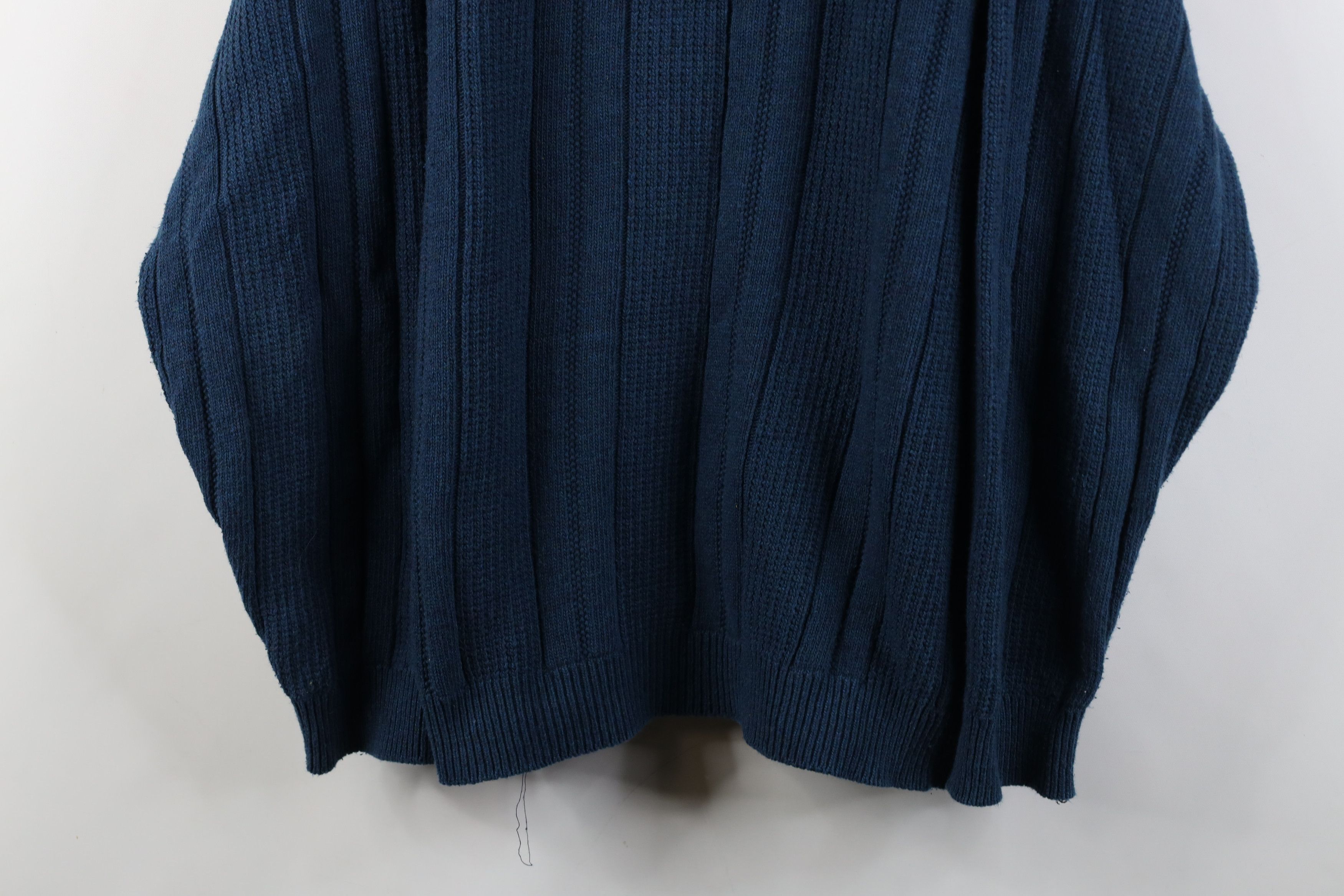 Vintage Vintage 90s Streetwear Fleck Ribbed Knit Crewneck Sweater Size US XL / EU 56 / 4 - 3 Thumbnail