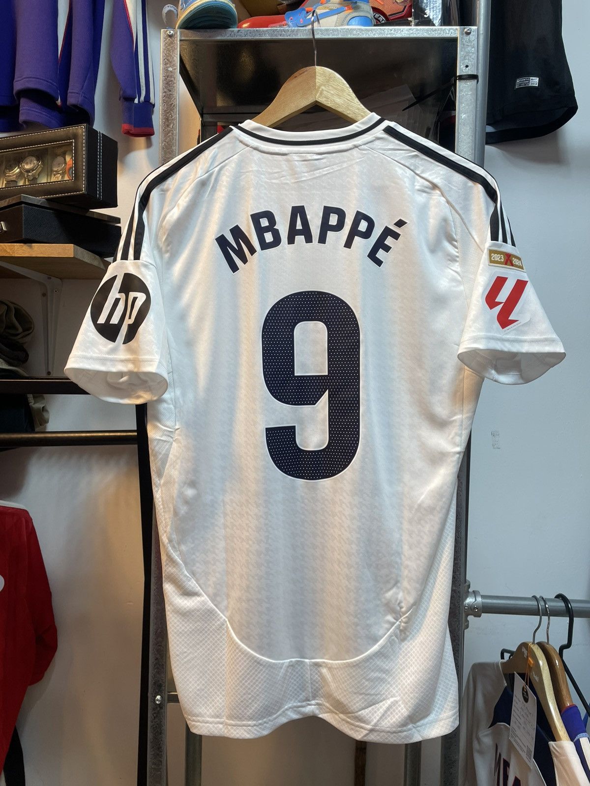 Adidas × Vintage 2024-2025 Real Madrid MBAPPE9 Home Kit Size US M / EU 48-50 / 2 - 1 Thumbnail