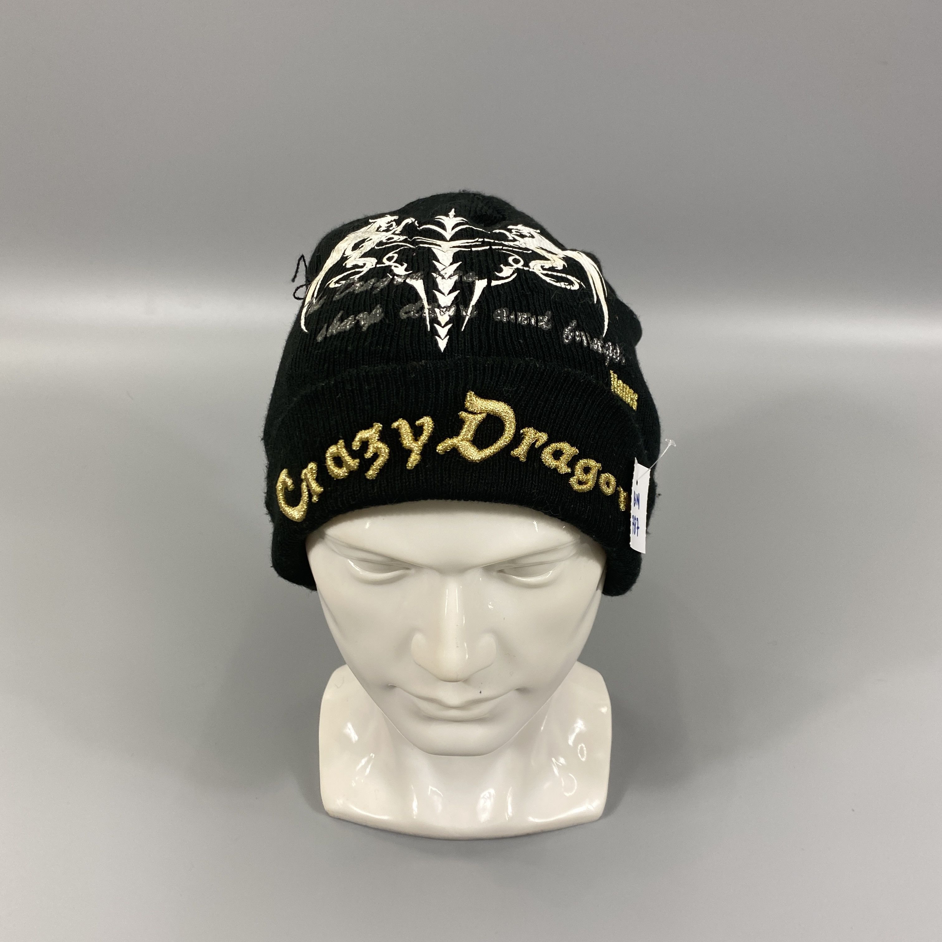 Hanes Crazy Dragon Beanie -BN787 Size ONE SIZE - 1 Thumbnail