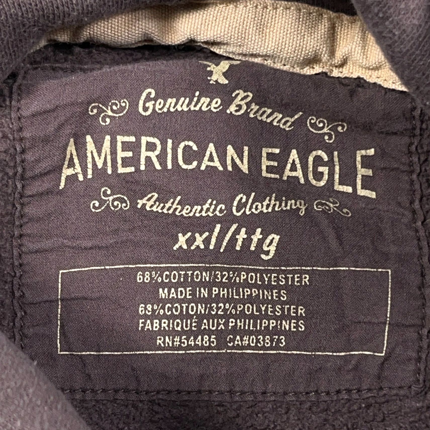 American Eagle Outfitters Vintage American Eagle Outfitters Hoodie Women 2XL Brown Faded AE77 2000s Y2K AE || Size XXL / US 16-18 / IT 52-54 - 3 Thumbnail