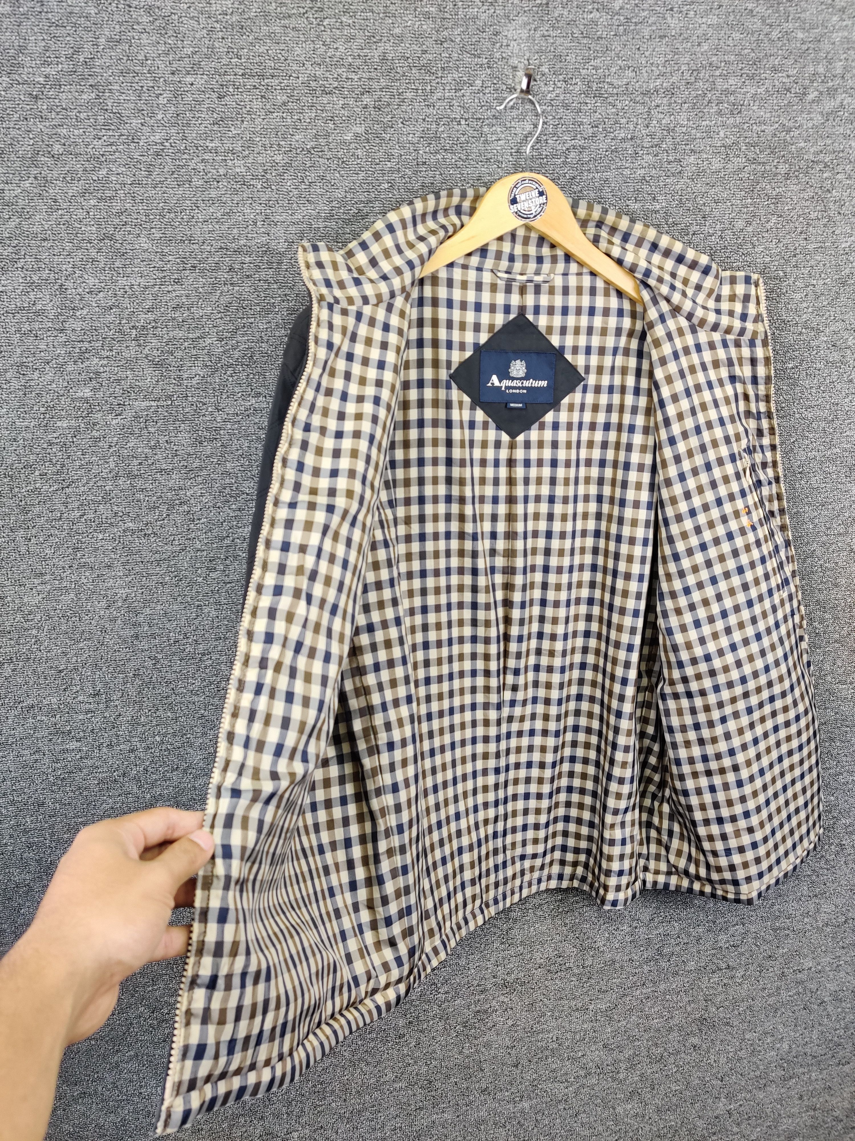 Aquascutum Aquascutum London Quilted Zip Up Jacket Size US M / EU 48-50 / 2 - 8 Thumbnail