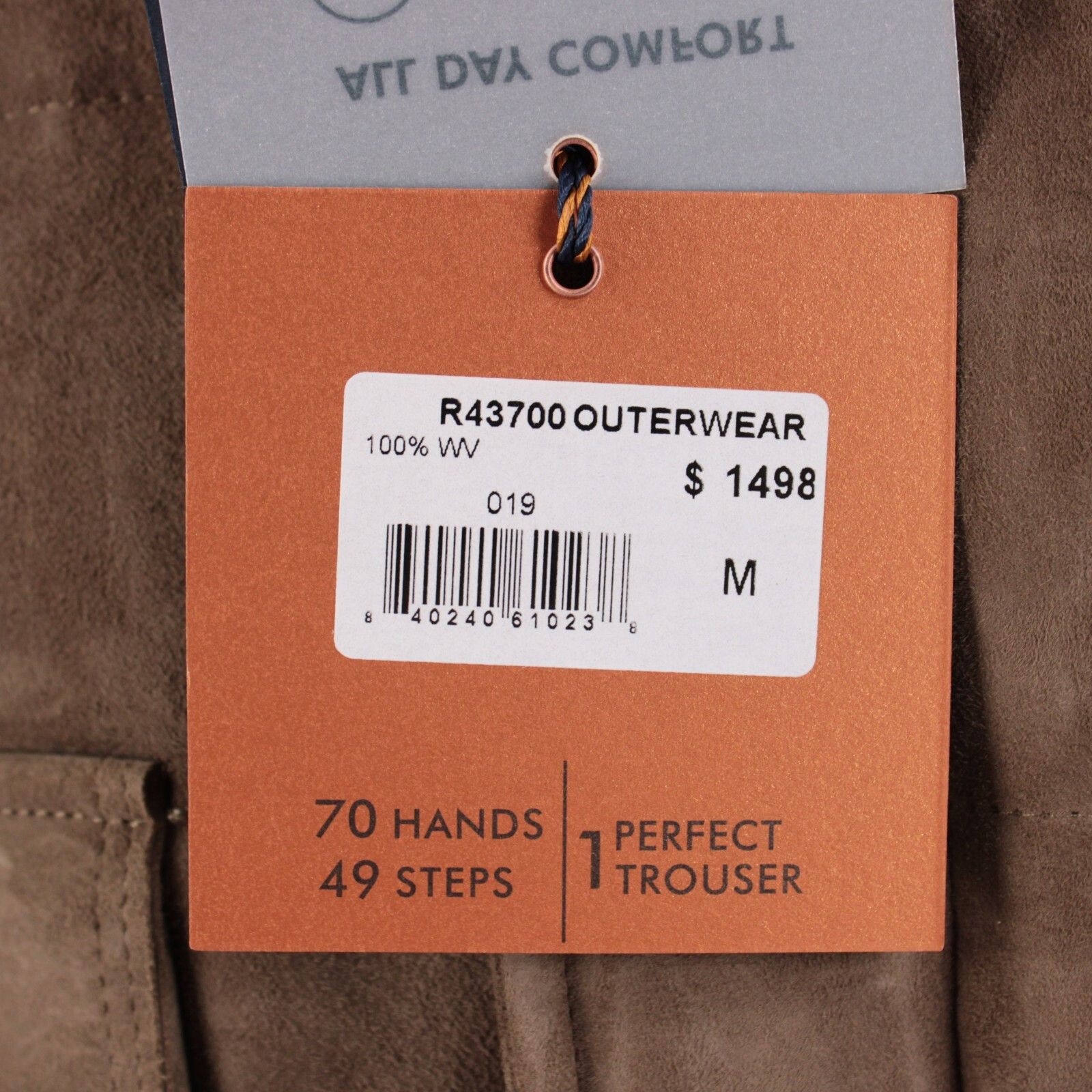 Zanella Zanella Jacket Size M US In Brown Wool & Suede Size US M / EU 48-50 / 2 - 4 Thumbnail