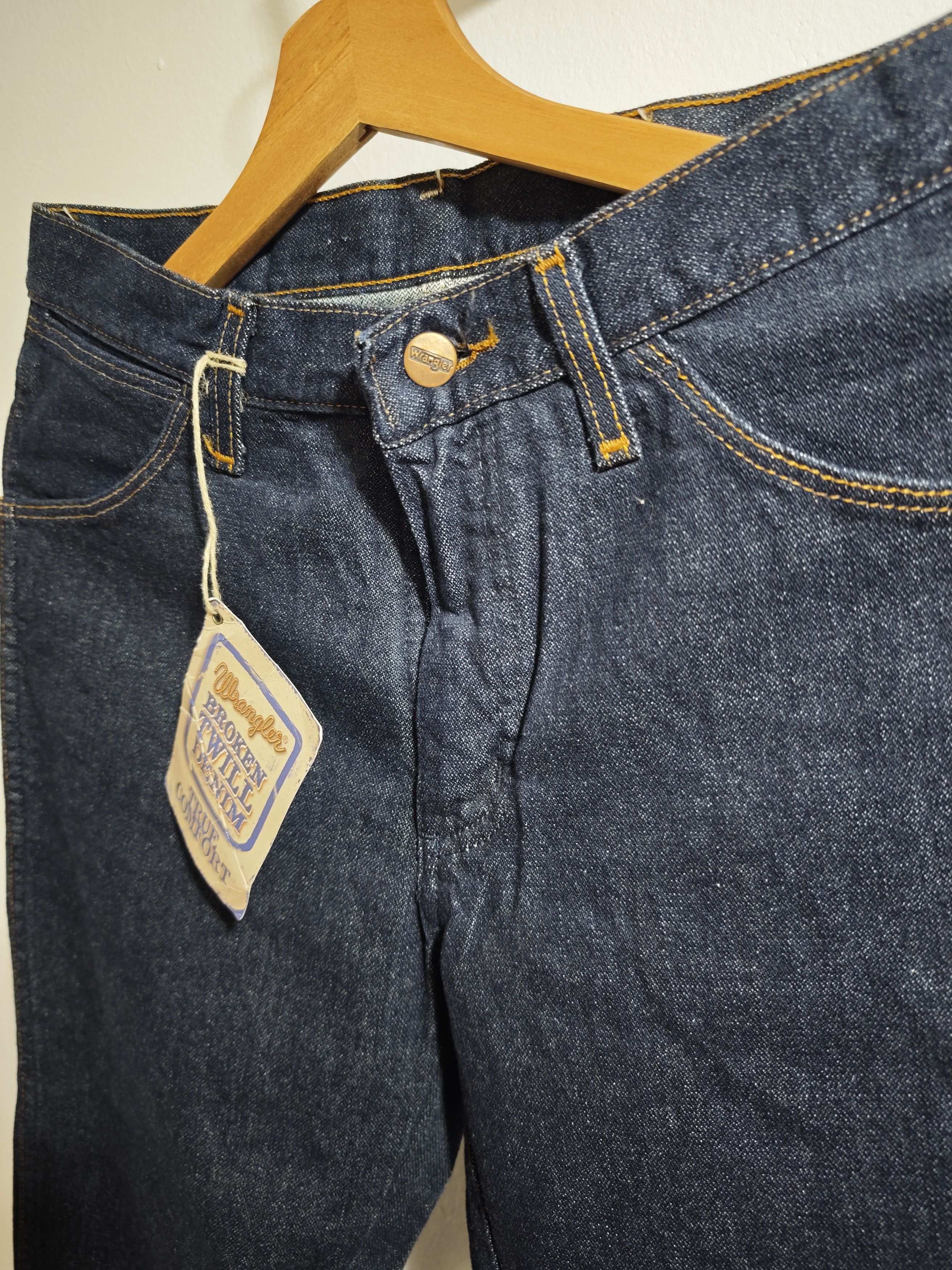 Wrangler Wrangler Cowboy Deadstock Jeans Broken Twill Vintage Look Size US 31 - 11 Thumbnail