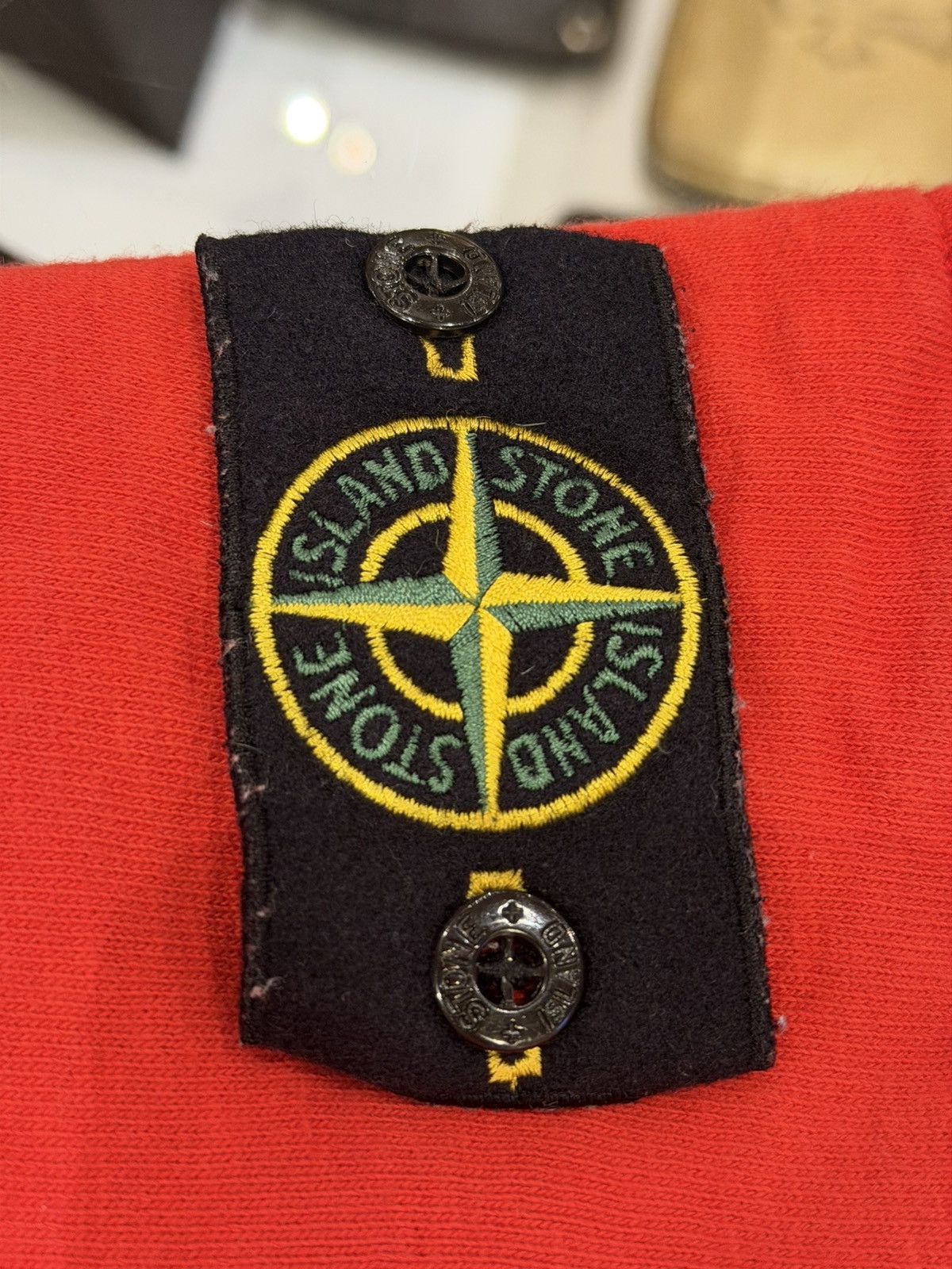 Stone Island Stone Island Sweat Shorts - Red Size US 34 / EU 50 - 3 Thumbnail