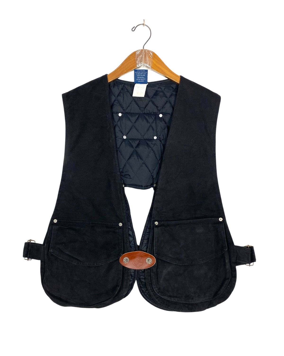 Vintage Rare‼️ Vintage Rag Wear Jeans Workwear Vest Buckle Made Usa Size US M / EU 48-50 / 2 - 7 Thumbnail