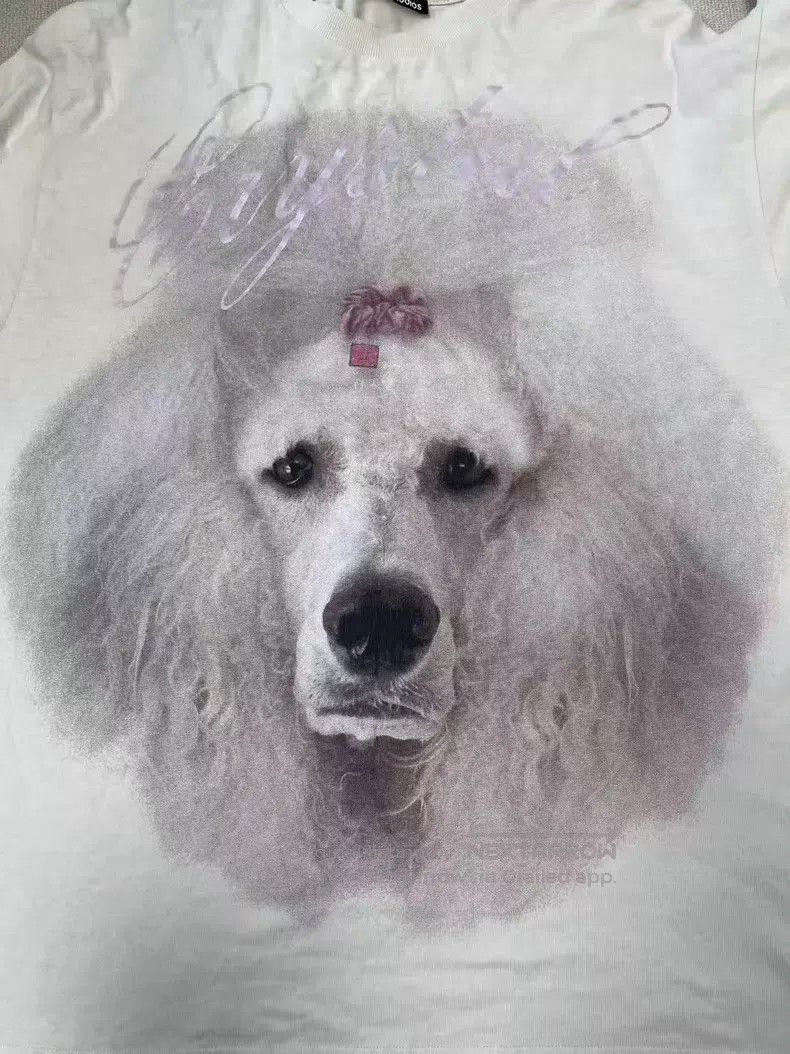 Acne Studios Acne Studios Dog pattern print short-sleeve T-shirt, drop- Size US XL / EU 56 / 4 - 3 Thumbnail