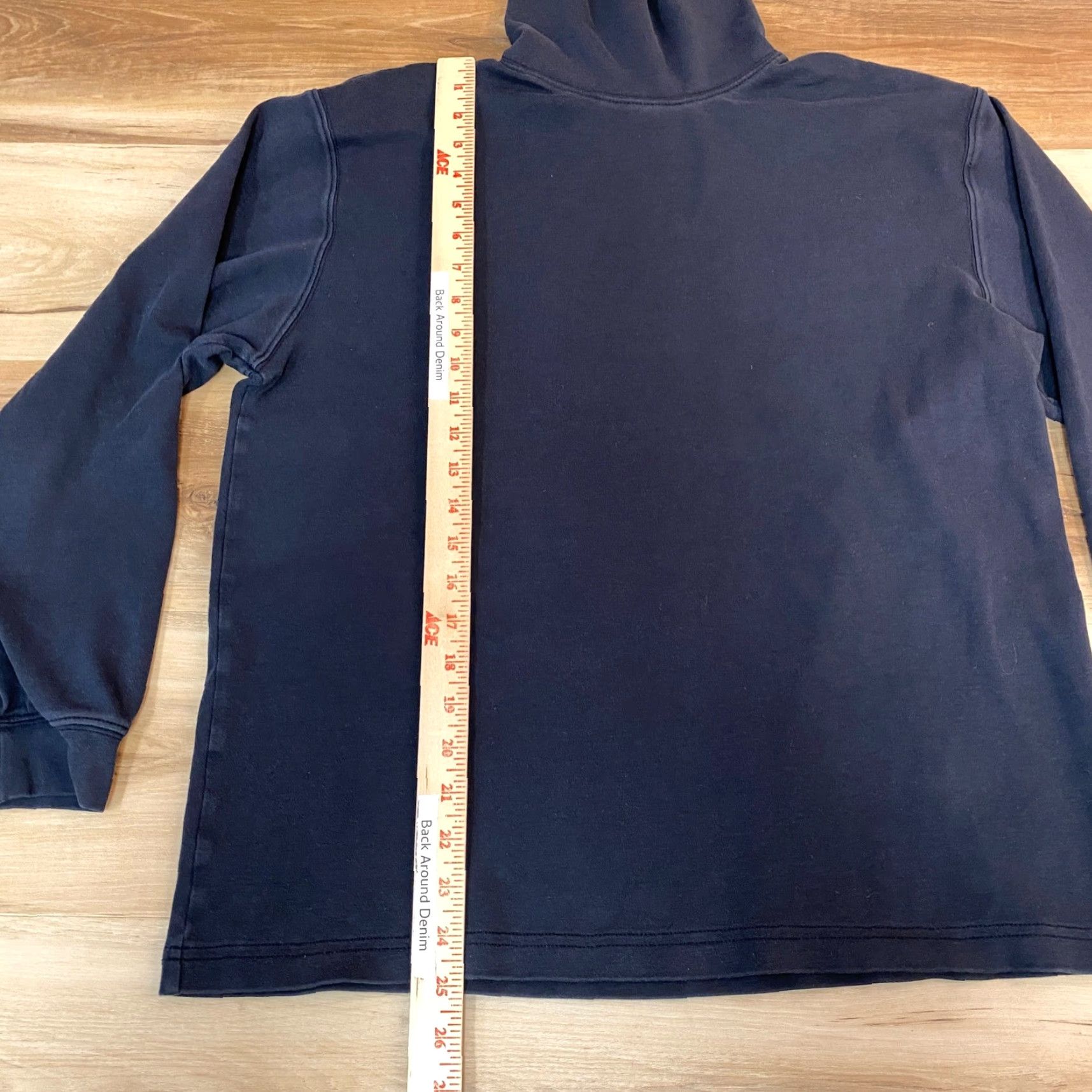 Vintage LL Bean Mens Black Cotton Turtleneck Long Sleeve Shirt Large L REG Size US L / EU 52-54 / 3 - 4 Thumbnail