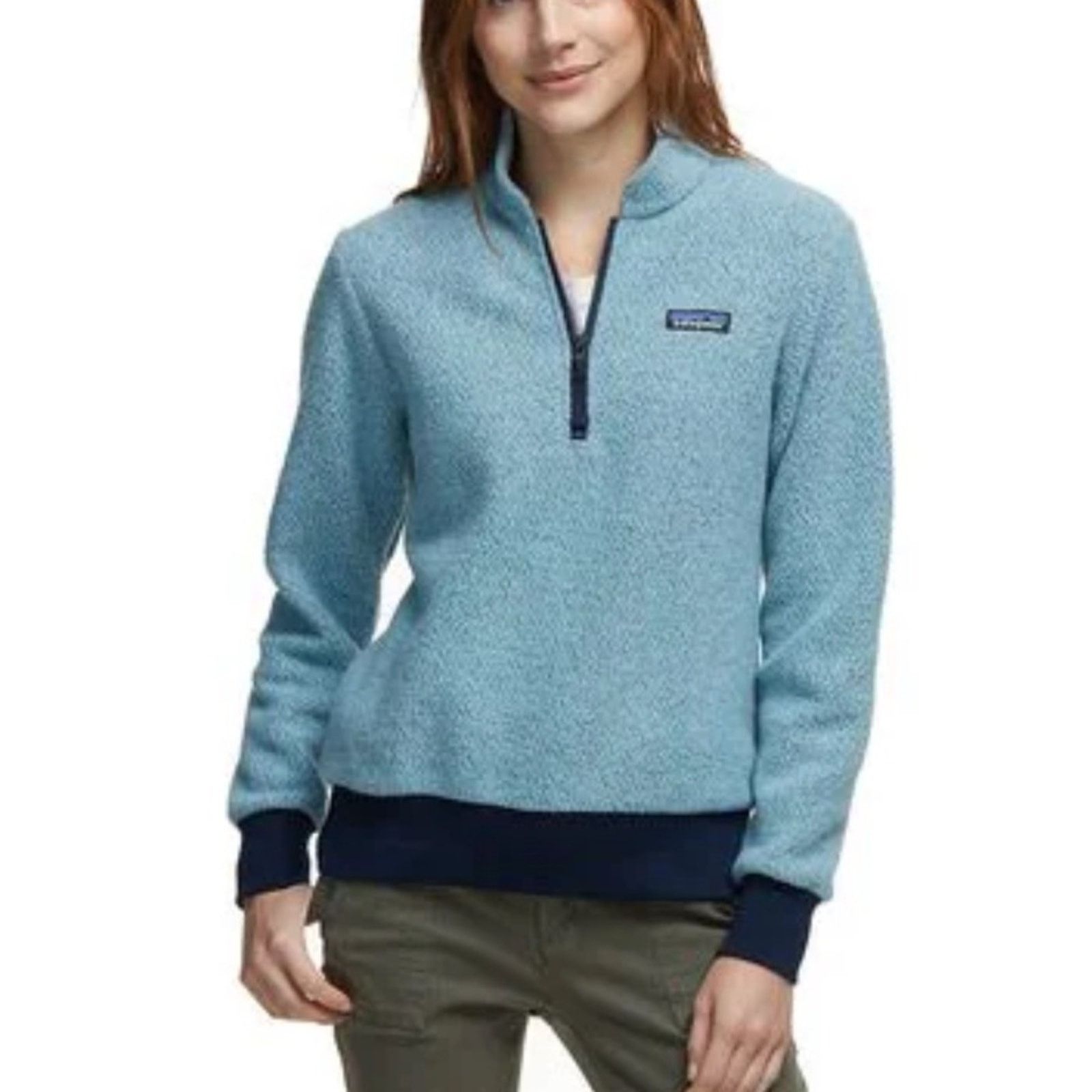 Patagonia XS Women’s Woolyester Fleece Pullover in Blue