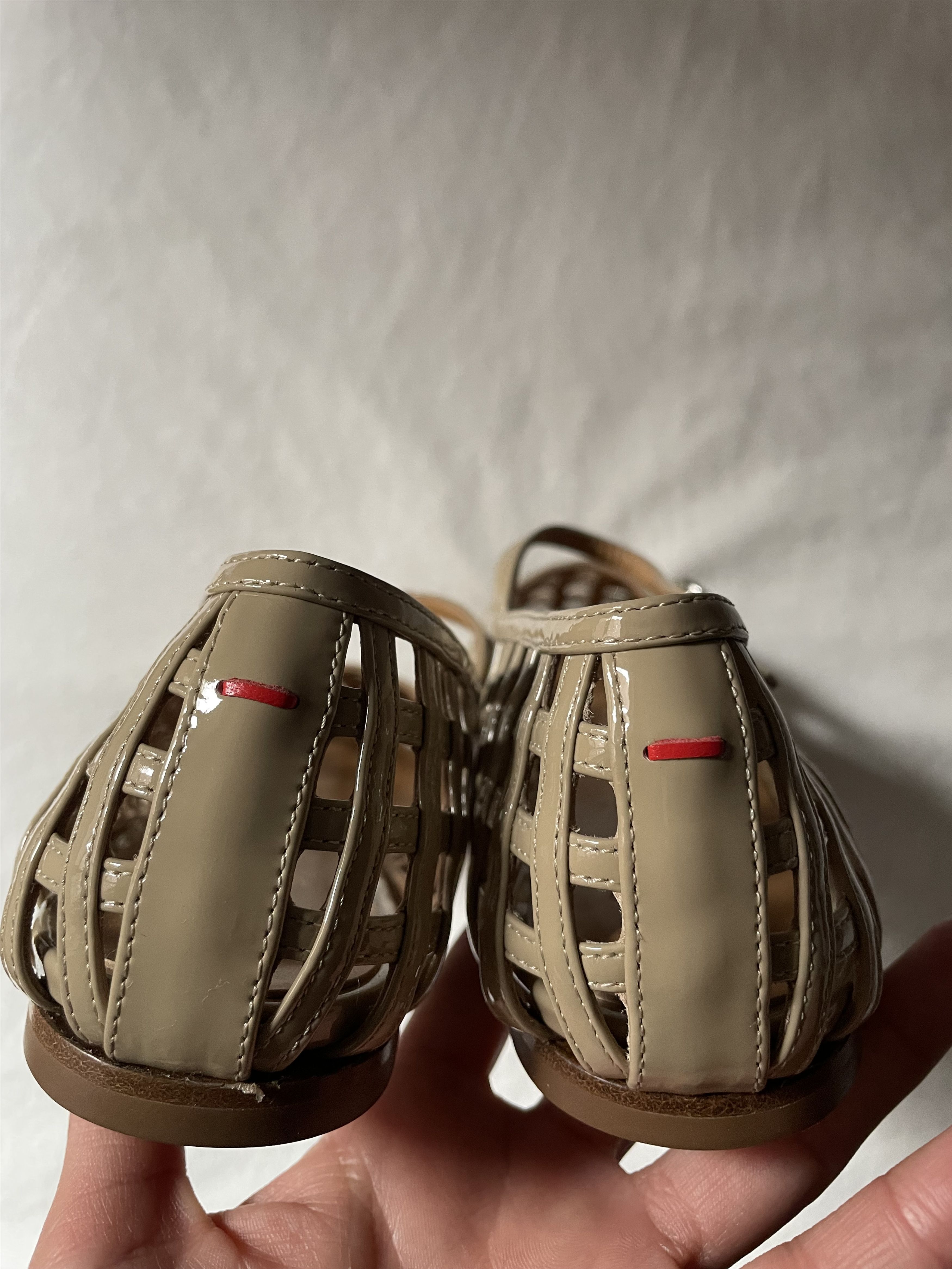 aeyde Aeyde Woven Patent Leather Flats Size US 7 / IT 37 - 7 Thumbnail