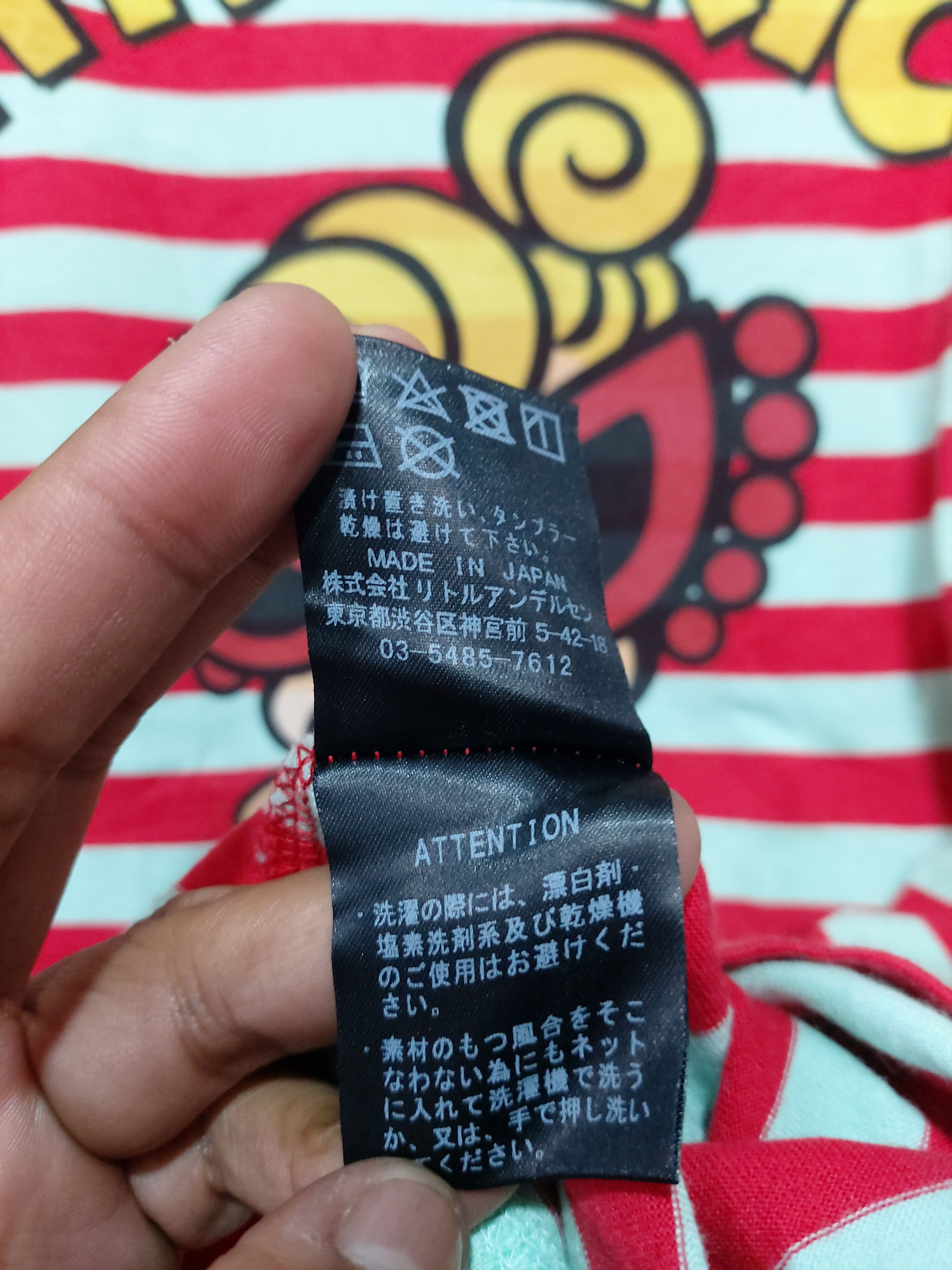 Hysteric Glamour HYSTERIC GLAMOUR STRIPE BABY LOGO LONGSLEVEE T-SHIRT Size US L / EU 52-54 / 3 - 7 Thumbnail
