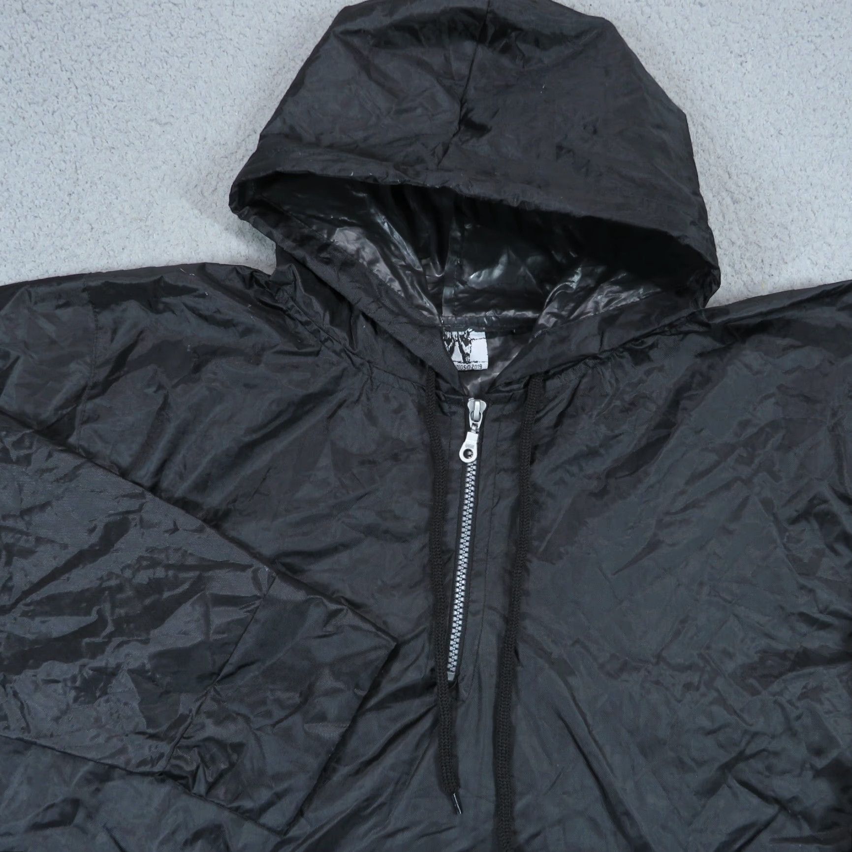 Vintage VINTAGE Ryder Studios Jacket Men Large Black Full Zip Convertible Hood Windbreaker Rain Size US L / EU 52-54 / 3 - 4 Thumbnail