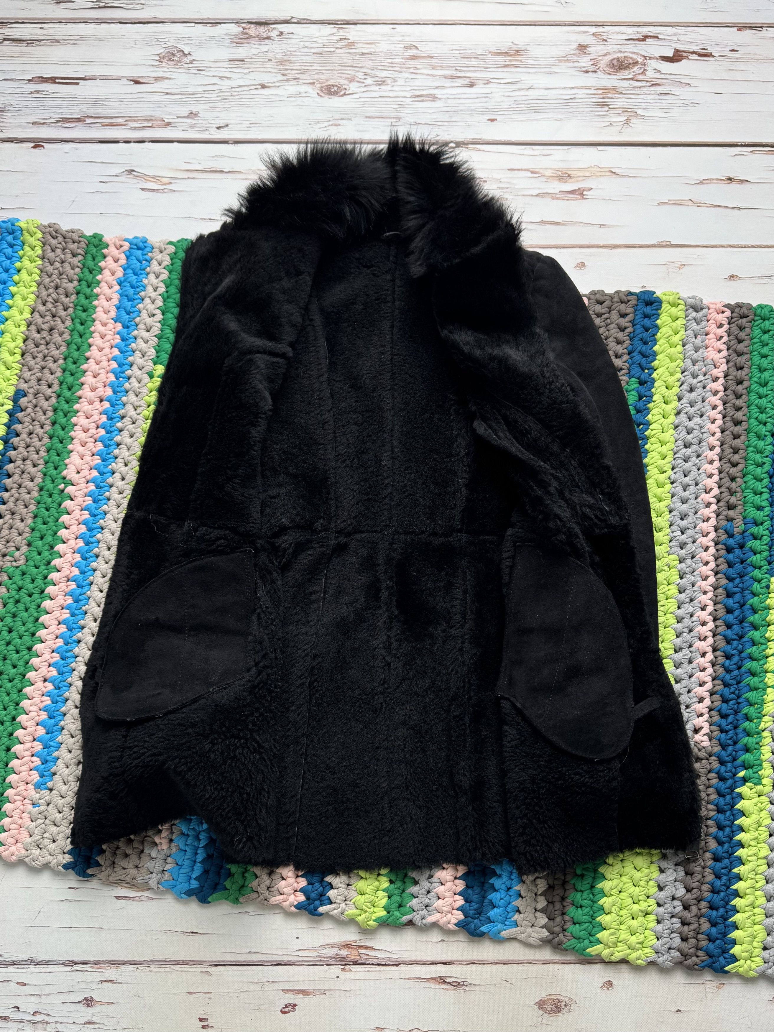 Japanese Brand Vintage Real Sheepskin Coat (D10)(D15) Size XS / US 0-2 / IT 36-38 - 9 Thumbnail