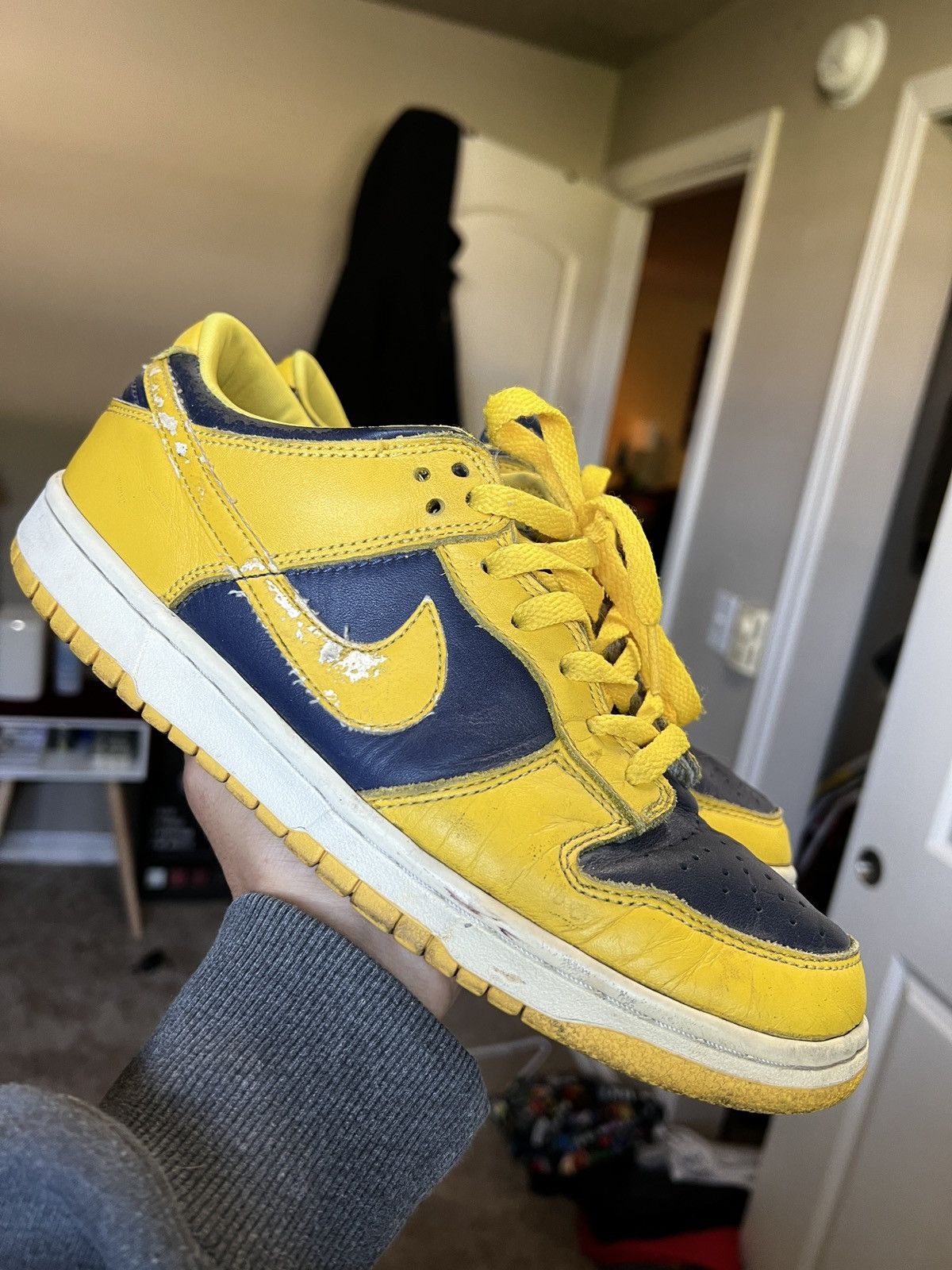 Nike SB NIKE Dunk SB Reverse Michigan 00’s Size US 8.5 / EU 41-42 - 1 Thumbnail