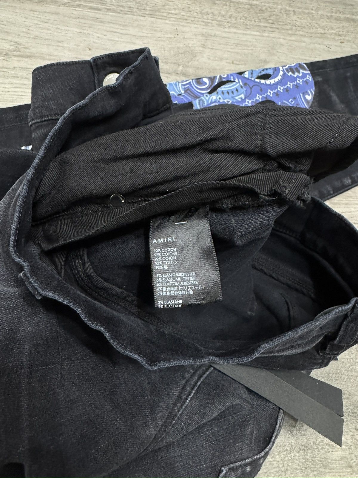 Amiri AMIRI Flame Jeans Size US 36 / EU 52 - 8 Thumbnail