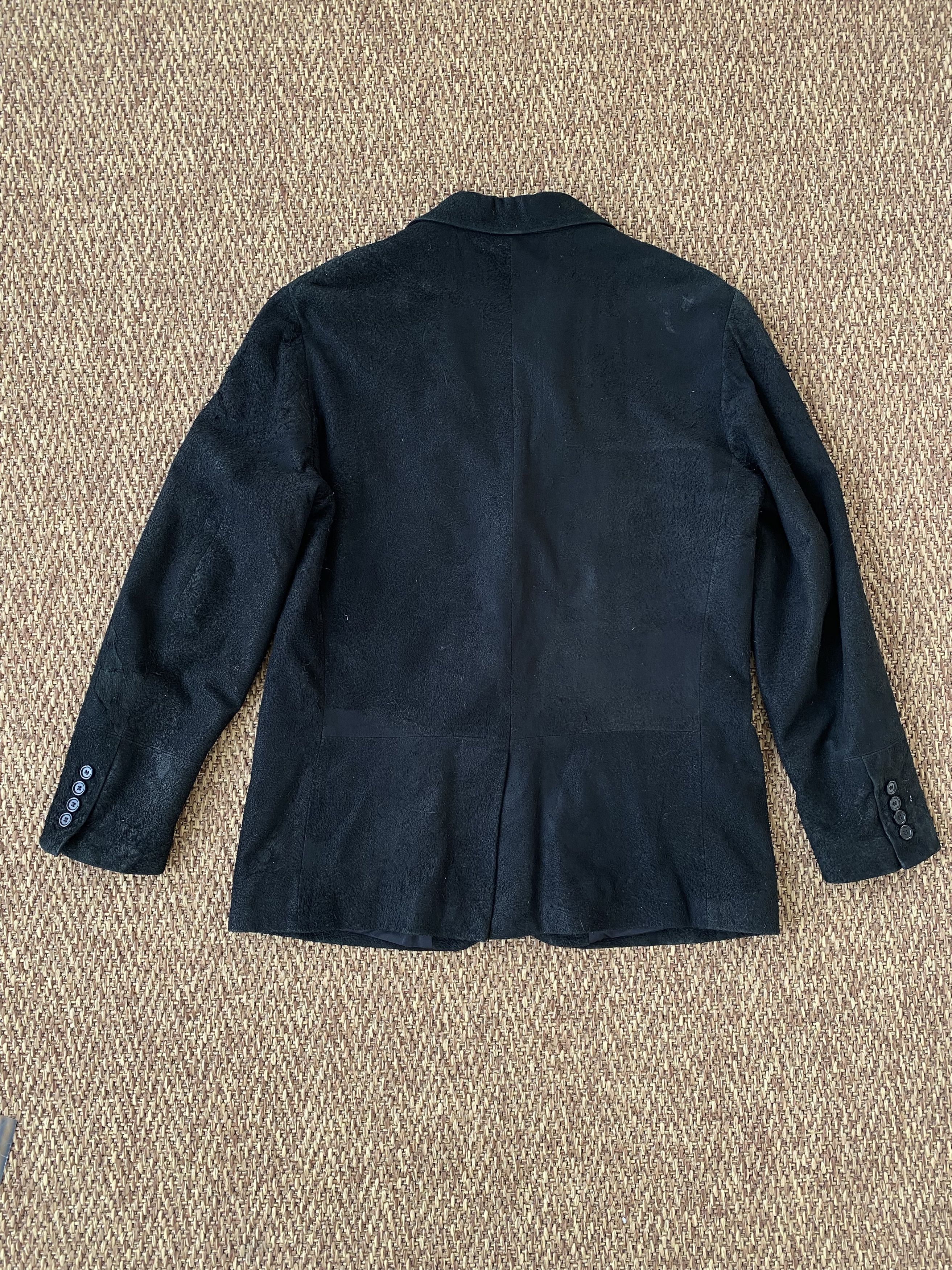 Helmut Lang FW01 Blistered Leather Blazer Size US M / EU 48-50 / 2 - 5 Thumbnail
