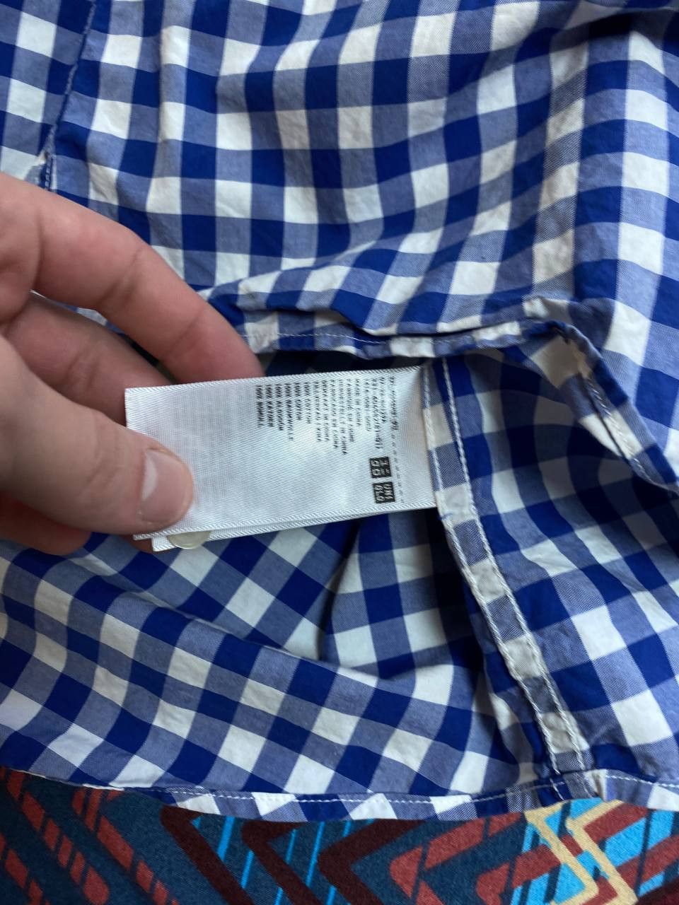 Uniqlo × Vintage Uniqlo Vintage Mens Flannel Plaid Shirt Size US S / EU 44-46 / 1 - 3 Thumbnail
