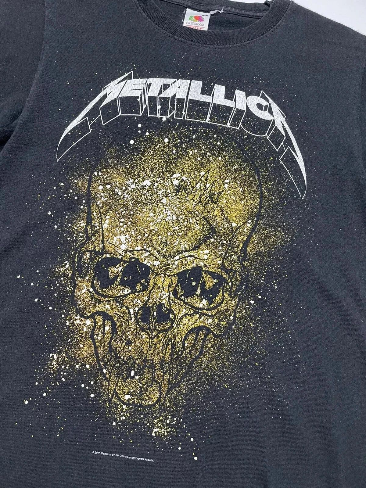 Fruit Of The Loom METALLICA BAND MUSIC 2011 SHIRT TEE UNISEX FADED Size US S / EU 44-46 / 1 - 7 Thumbnail