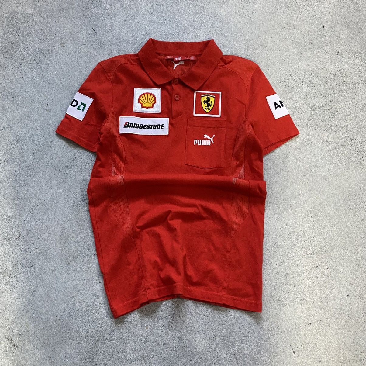 Ferrari × Puma PUMA FERRARI POLO SHIRT RACING FORMULA SPEED MOTO Size US XS / EU 42 / 0 - 1 Thumbnail