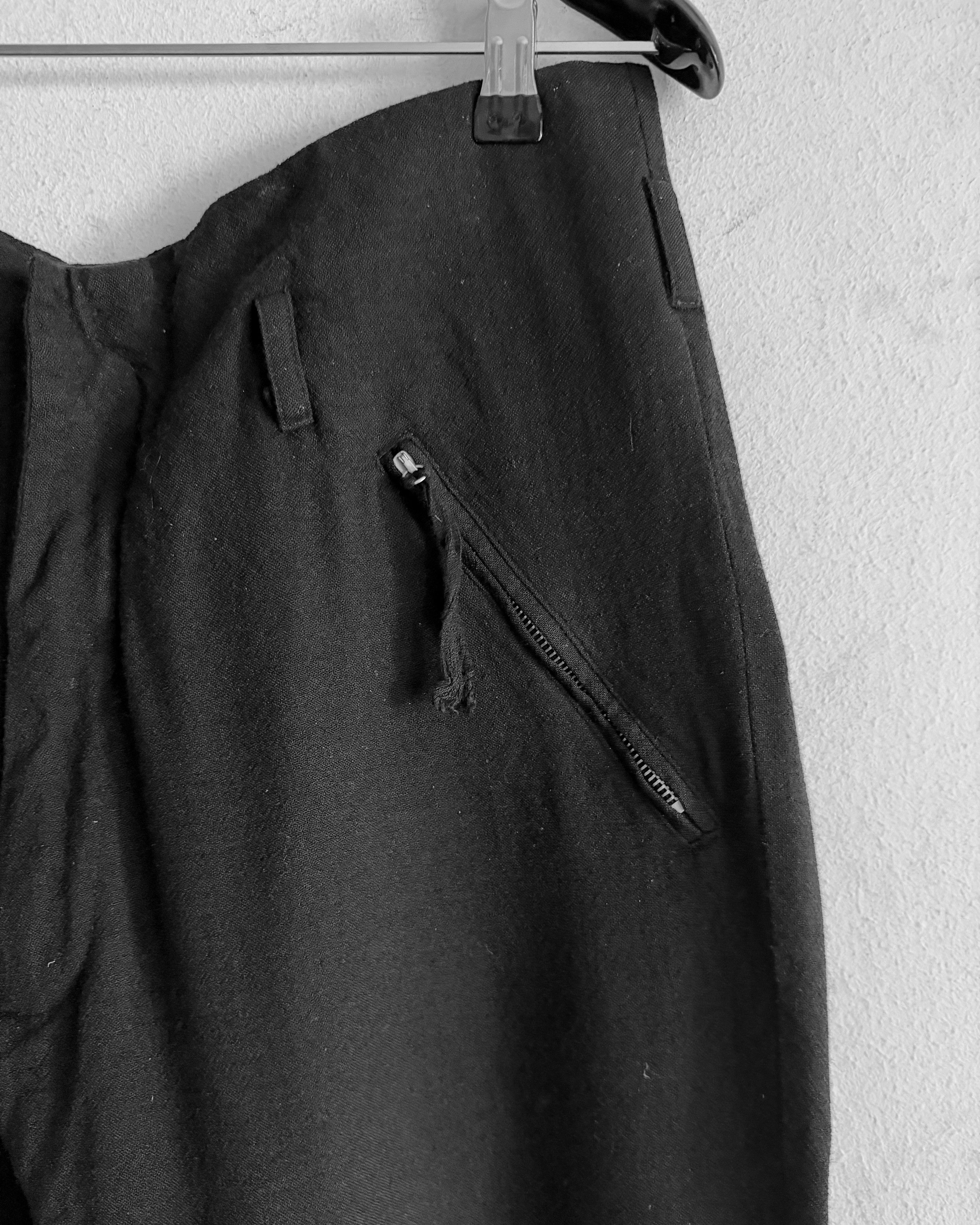 Damir Doma Wool Drop Crotch Zip Sarouel Trouser Size US 32 / EU 48 - 8 Thumbnail