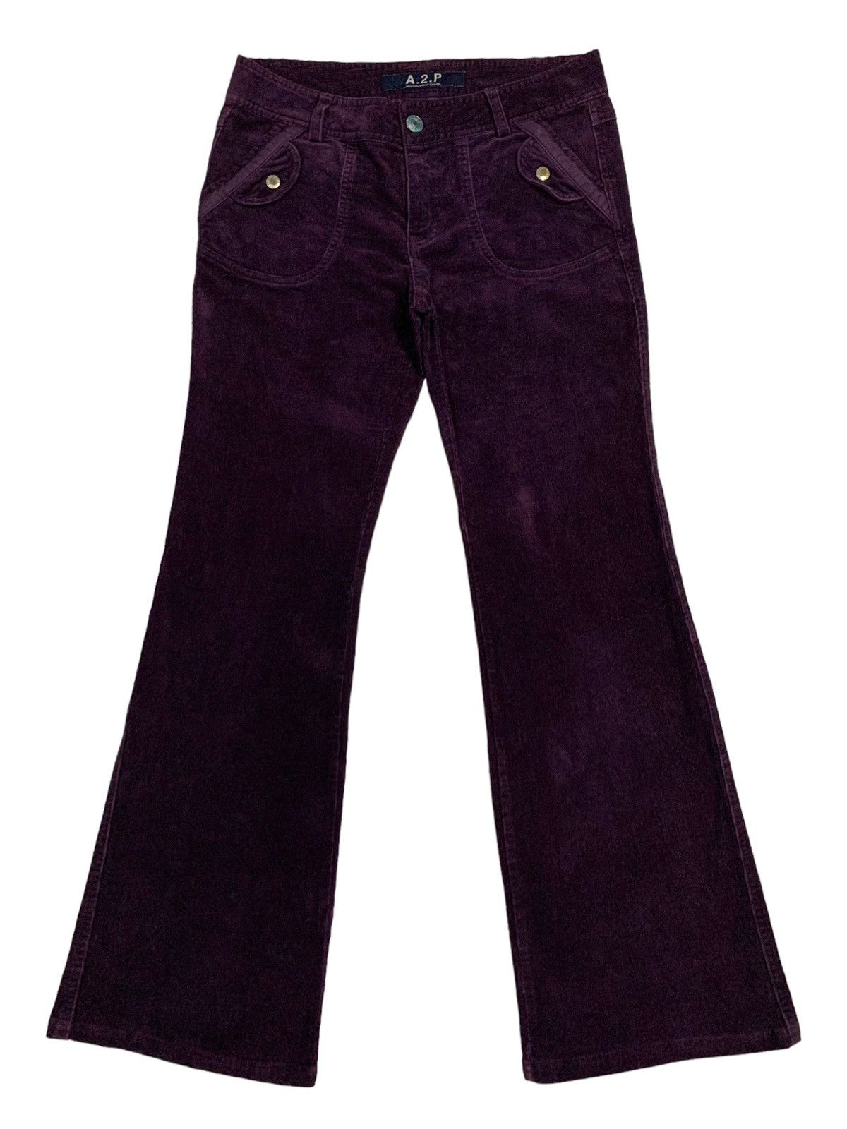 Hysterics corduroy frare pants