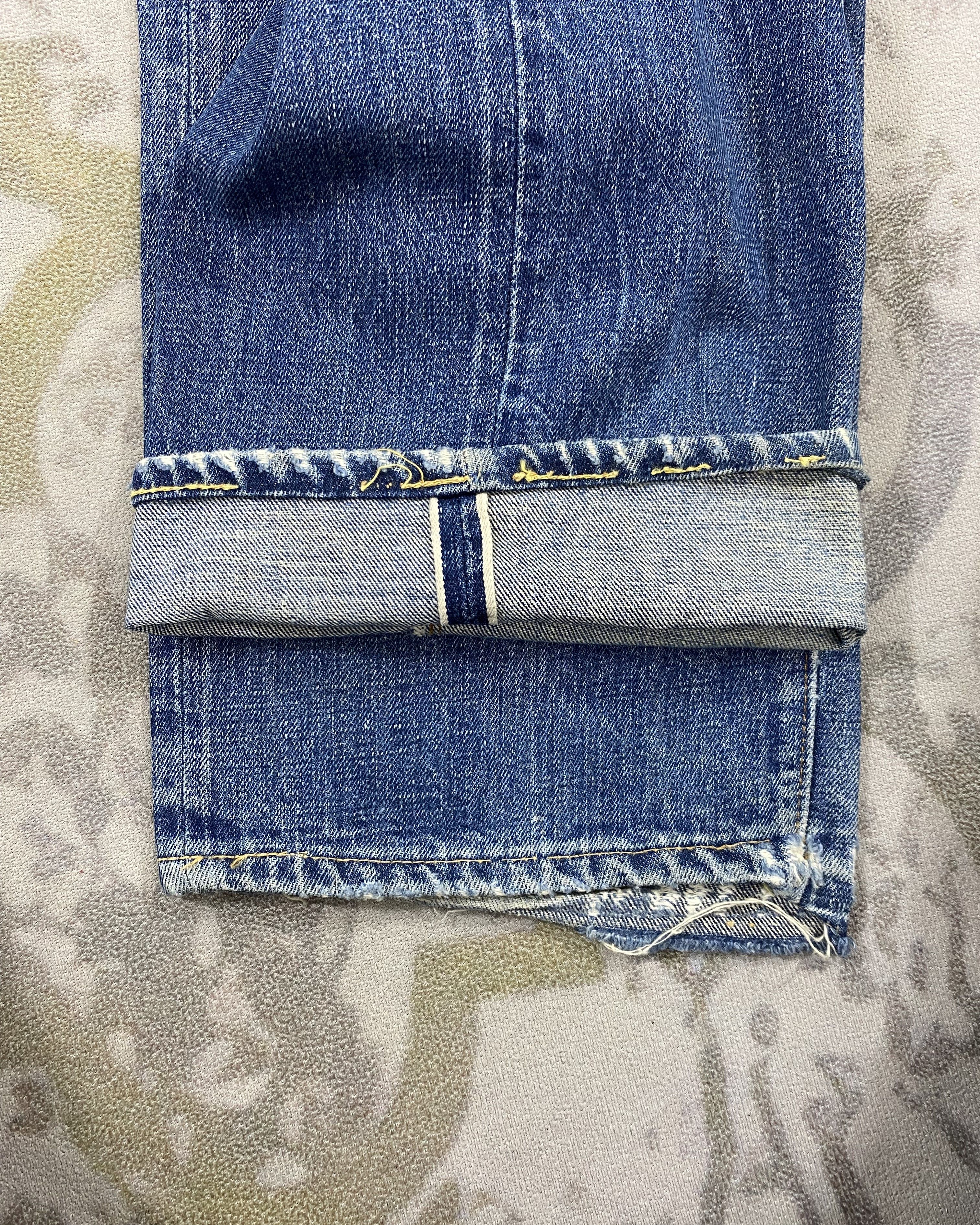 Levi's Vintage Clothing 35x31.5 Vintage Levi's 501 Big E Top Button 8-JN3944 Size US 35 - 10 Thumbnail