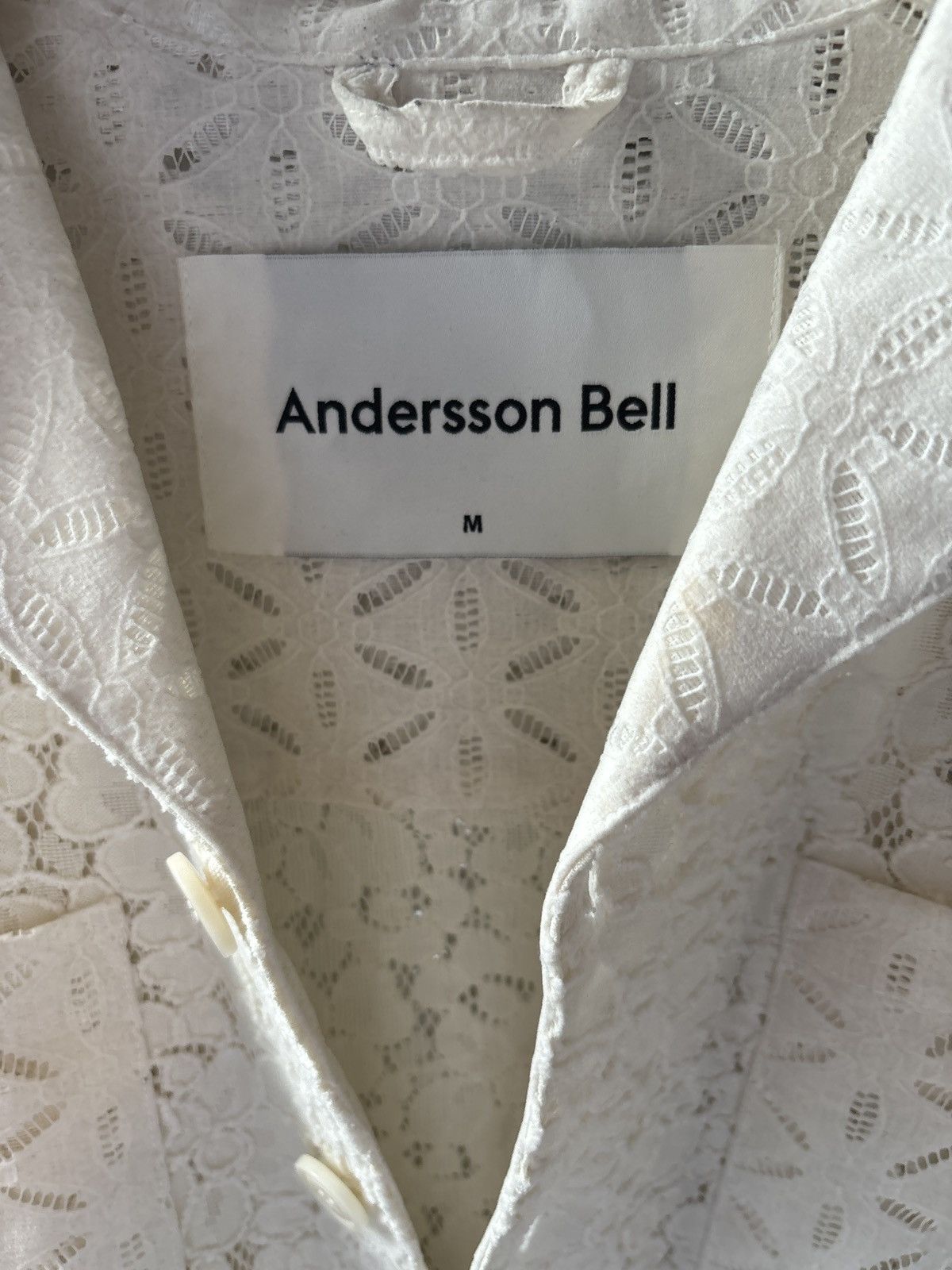 Andersson Bell RARE GRAIL Andersson Bell intricate laced button up shirt Size US M / EU 48-50 / 2 - 6 Thumbnail