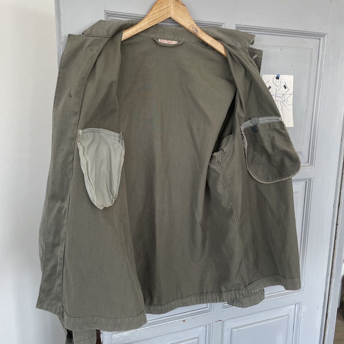 Other Vintage 1989 Military Germany OG Shirt button up Size US L / EU 52-54 / 3 - 12 Thumbnail