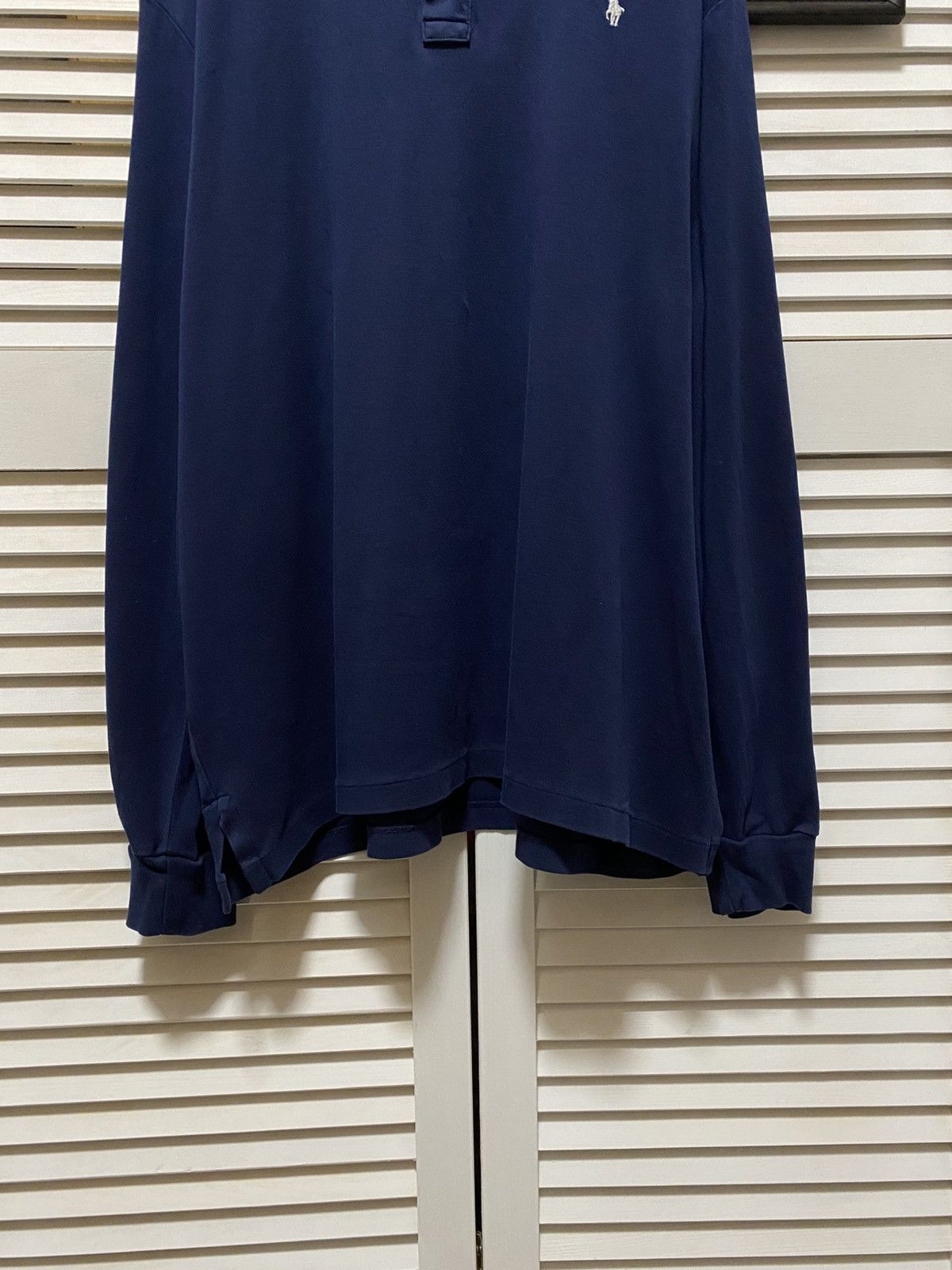 Polo Ralph Lauren Vintage Polo Ralph Lauren Shirt Long Sleeve Rugby Classic Size US XL / EU 56 / 4 - 4 Thumbnail