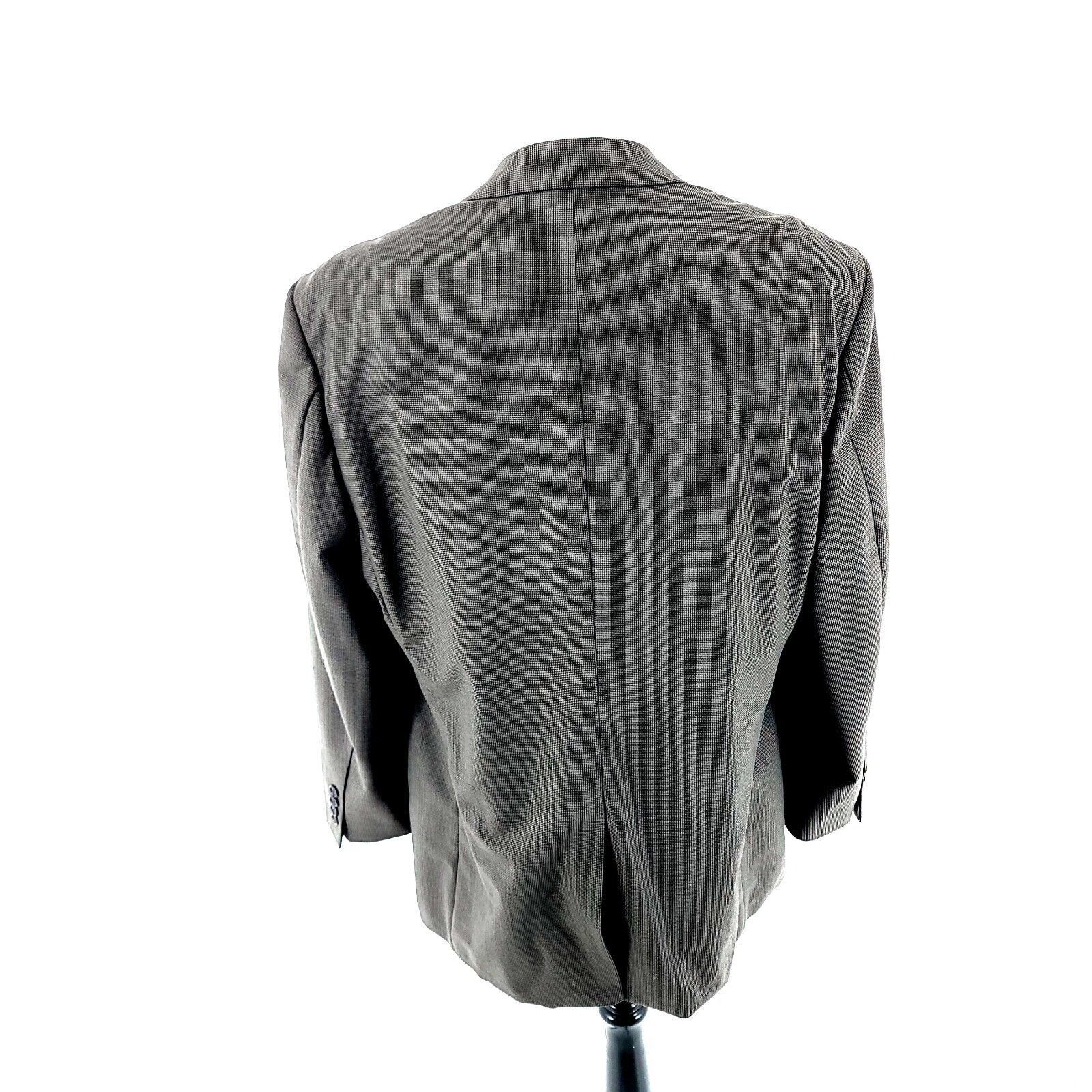 Brooks Brothers DAMAGED 346 Brooks Brothers Stretch Wool 2 Button Blazer 42L Size 42L - 6 Thumbnail