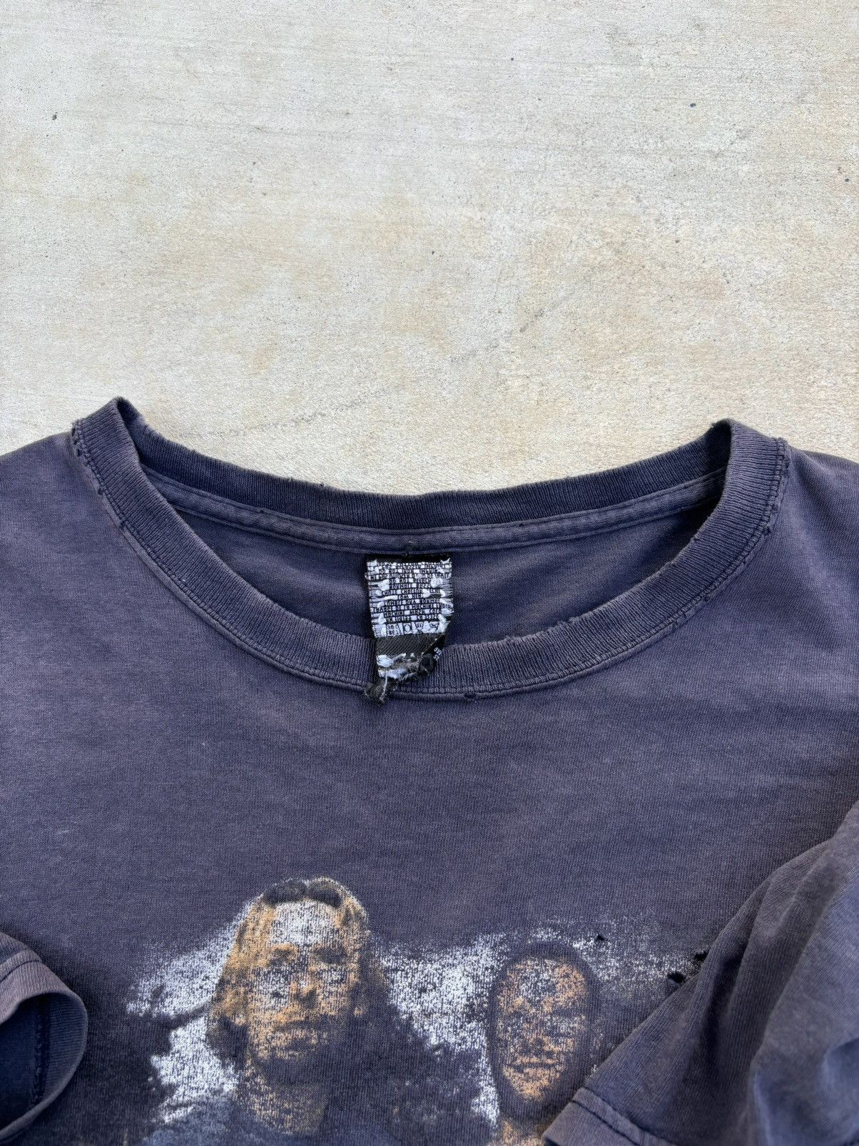 Vintage Thrashed Faded NICKELBACK ERD Grunge T Shirt Distressed Size US XL / EU 56 / 4 - 8 Thumbnail