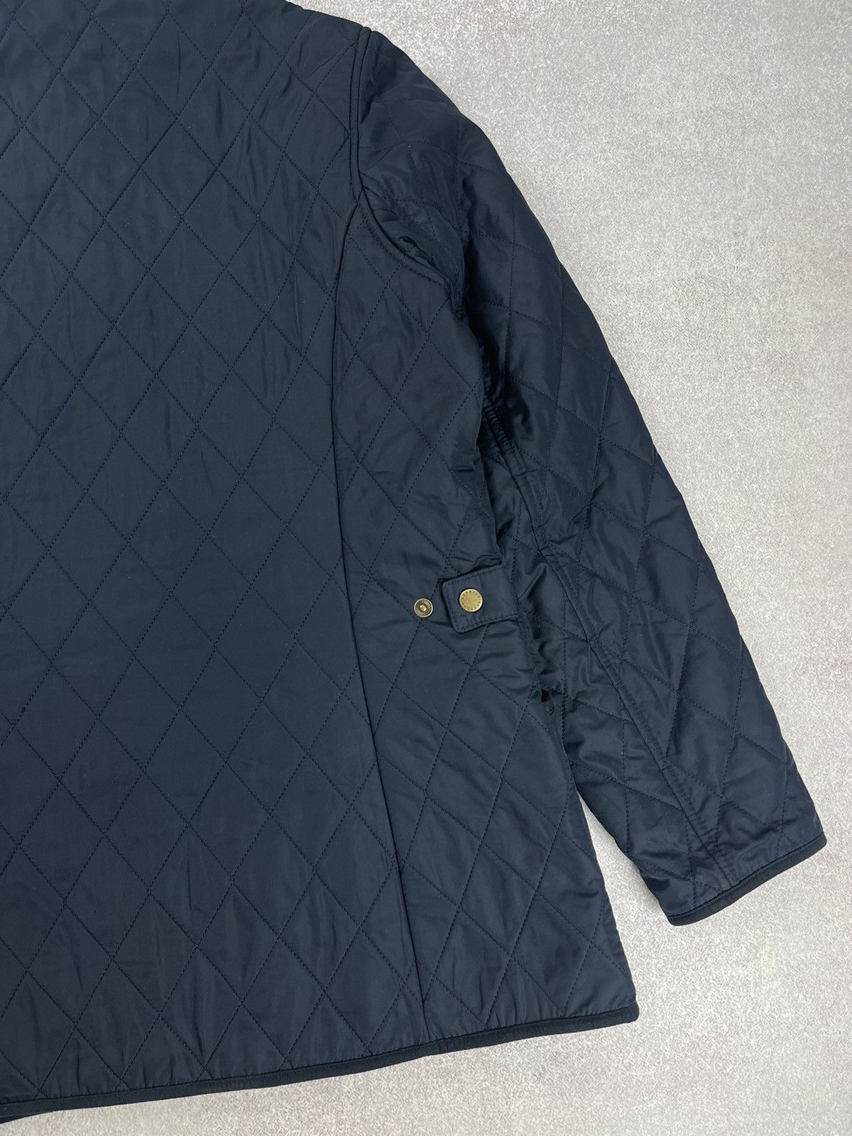 Barbour Women’s Barbour Combe Polarquilt Navy Jacket Size UK 16 Size XL / US 12-14 / IT 48-50 - 10 Thumbnail