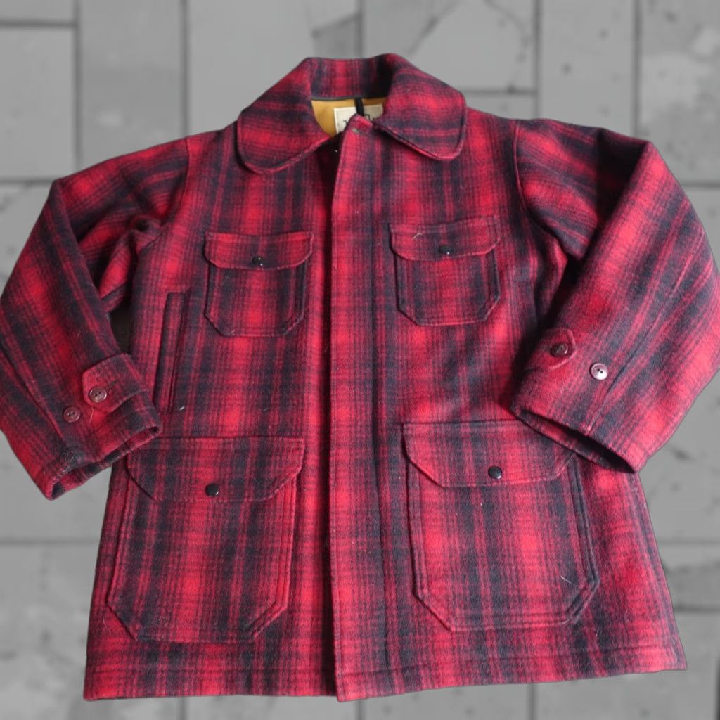 Vintage Vintage Woolrich Jacket 3-in-1 Wool Flannel Lined Mackinaw Hunting Red Plaid Wool Others Men's M Belted? Size US M / EU 48-50 / 2 - 1 Thumbnail