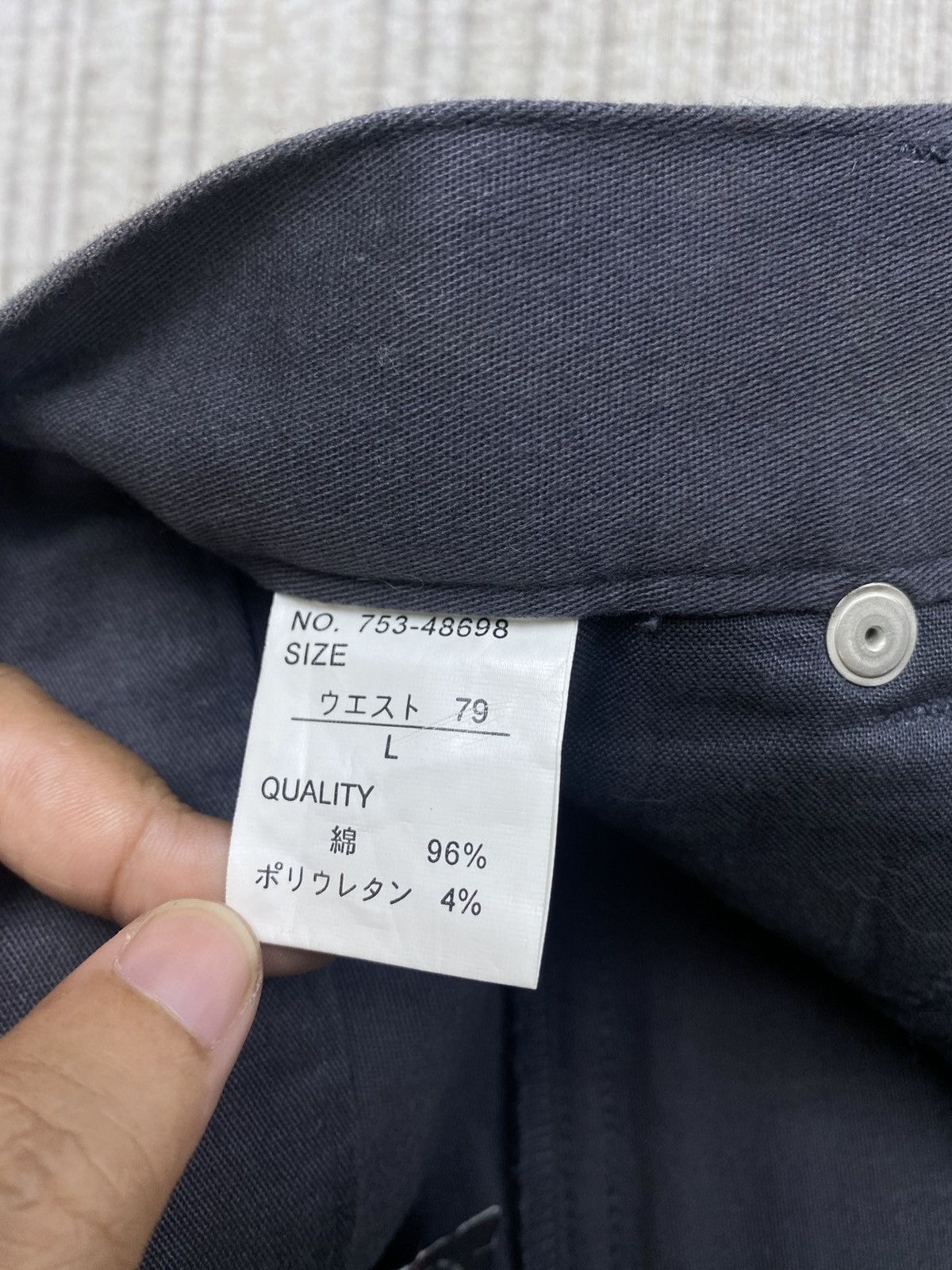 Japanese Brand Vintage Slash Number Punk Multizipper Bondage Pants Size US 31 - 15 Thumbnail