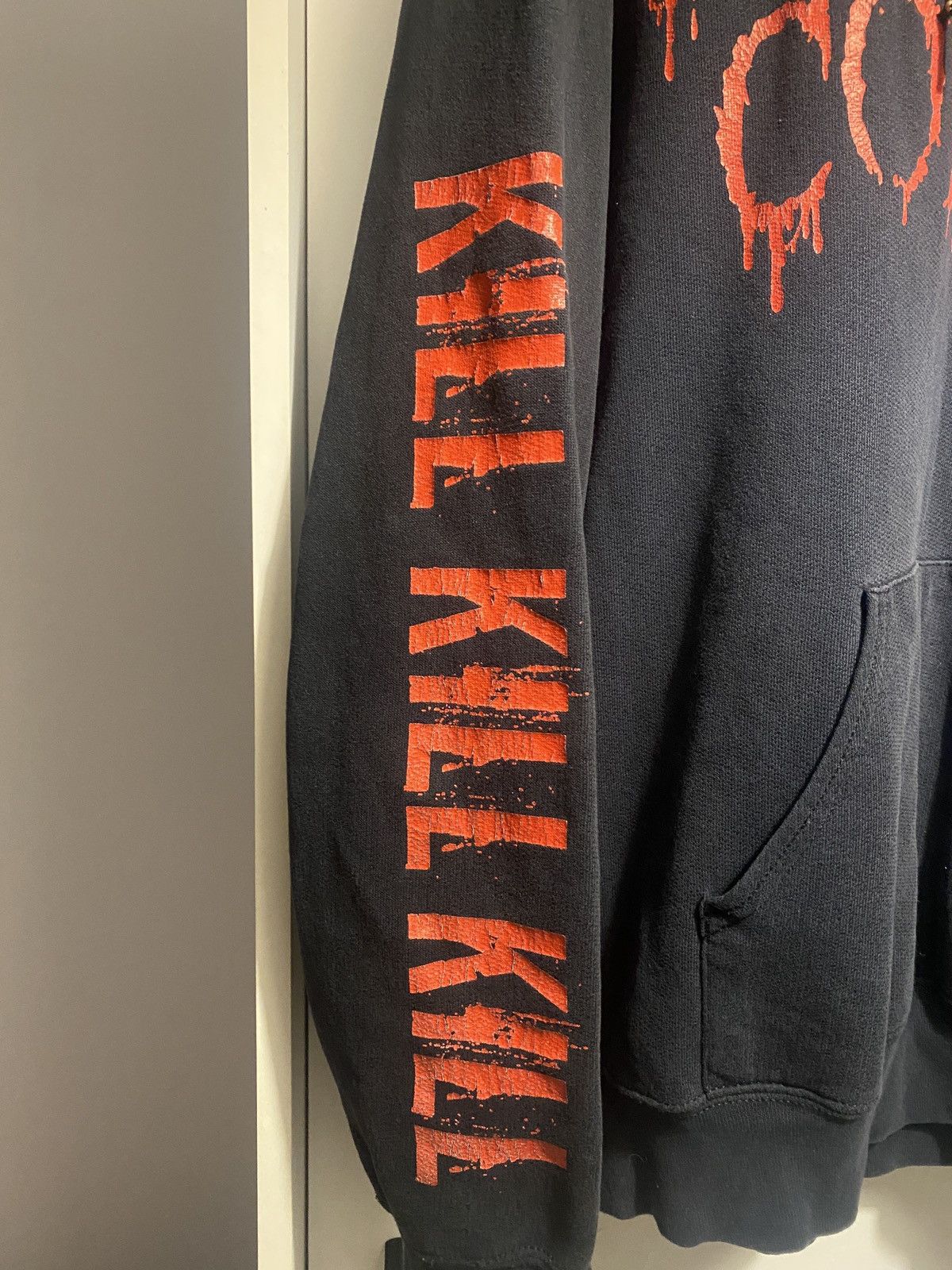 Vintage Cannibal corpse the time to kill is now vintage hoodie Size US XL / EU 56 / 4 - 4 Thumbnail
