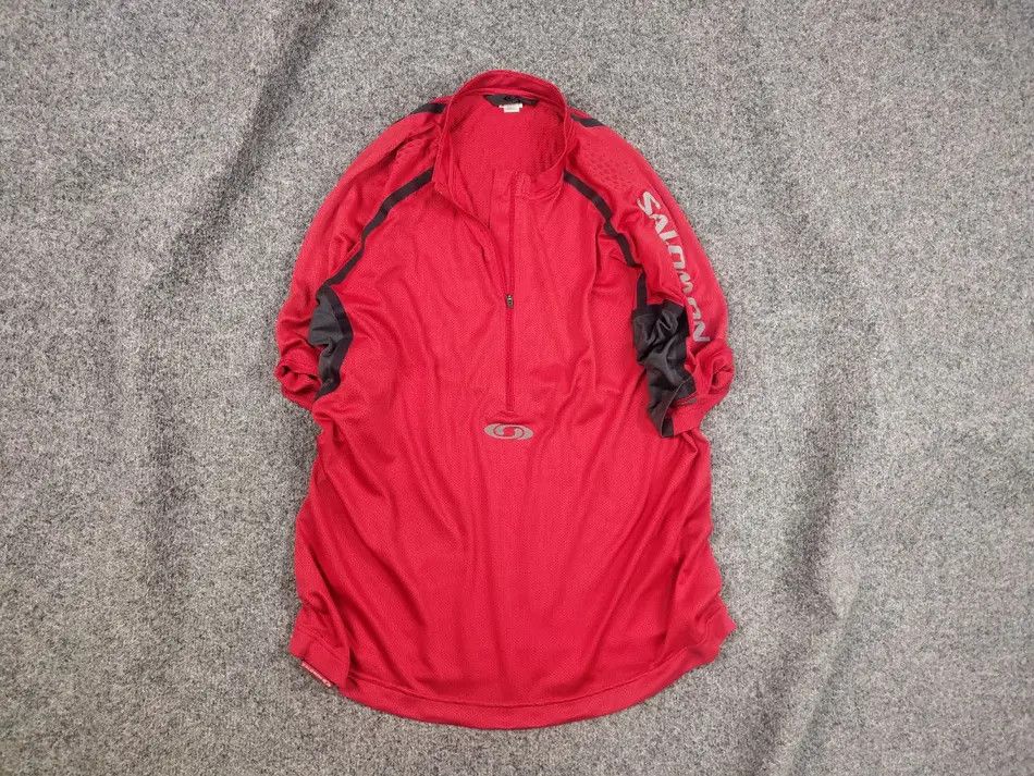 Salomon Vintage Salomon Lab Logo Zip Shirt X Static Size US M / EU 48-50 / 2 - 1 Thumbnail