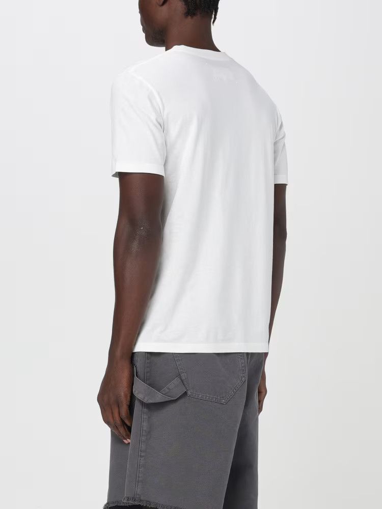 Maison Margiela o1y1124 Short Sleeves T-Shirt In White Size US L / EU 52-54 / 3 - 2 Thumbnail